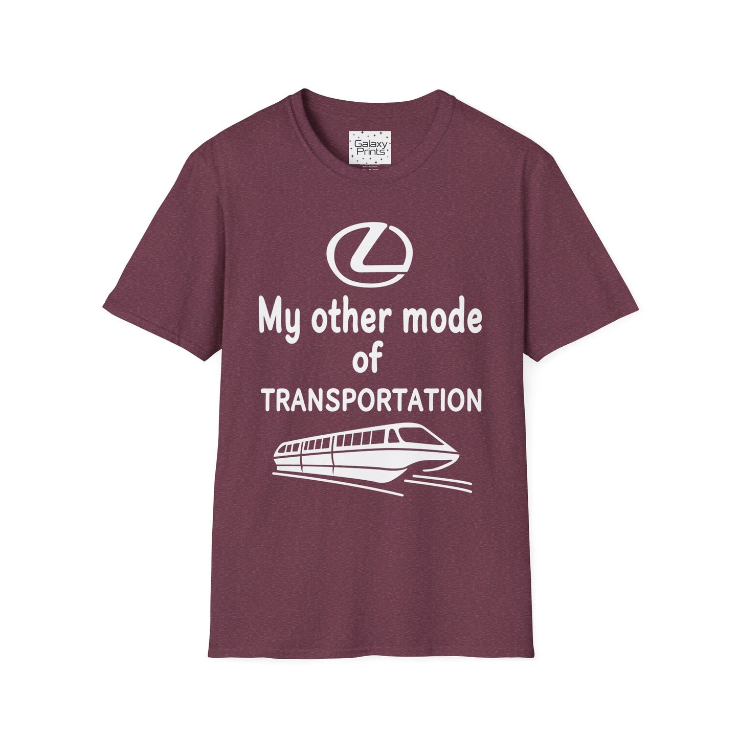 Unisex T-Shirt - DISNEY Inspired - 'Monorail - My other mode of Transportation - Lexus'