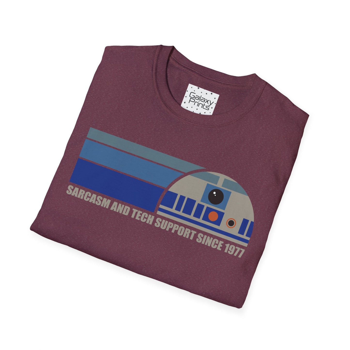 Star Wars Inspired Unisex T-Shirt - 'Sarcasm and Tech Support Since 1977' Graphic Tee