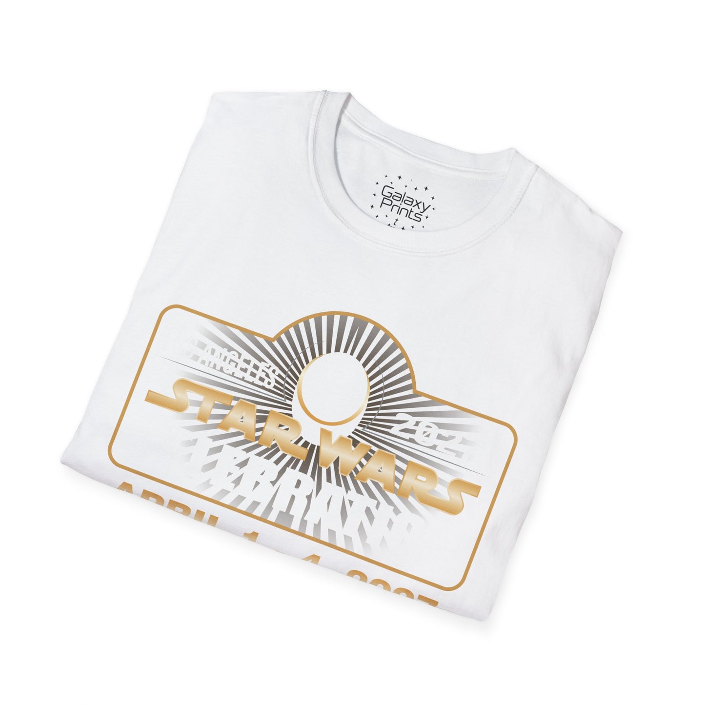 Star Wars Inspired T-Shirt - 'STAR WARS CELEBRATION April 1-4, 2027 in Los Angeles CA' Graphic Tee
