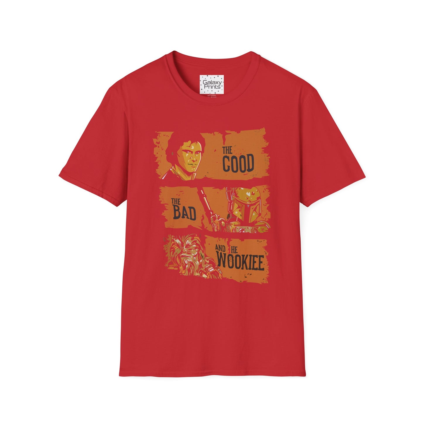 Inspired by Star Wars Unisex T-Shirt - The Good The Bad And The Wookiee