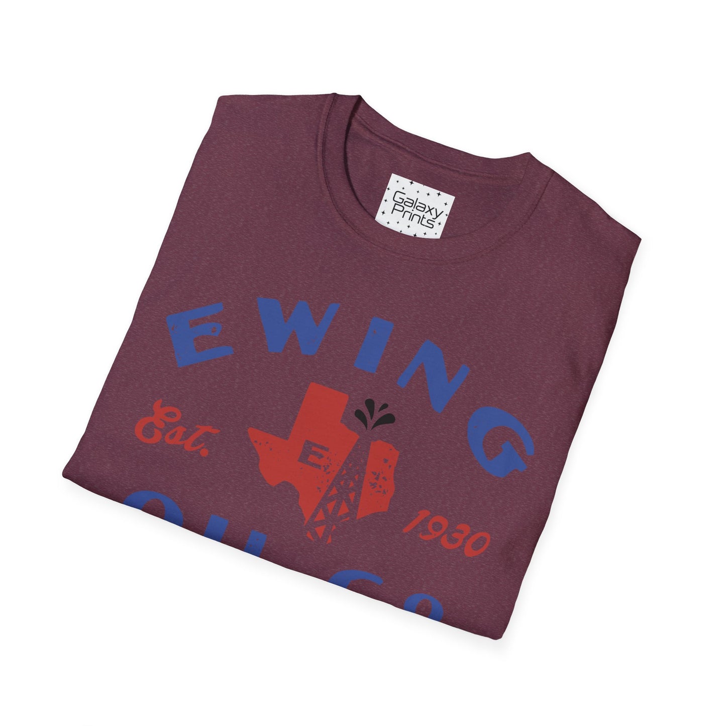 Unisex T-Shirt - POP Culture - 'EWING OIL Co from the Hit TV Show DALLAS'