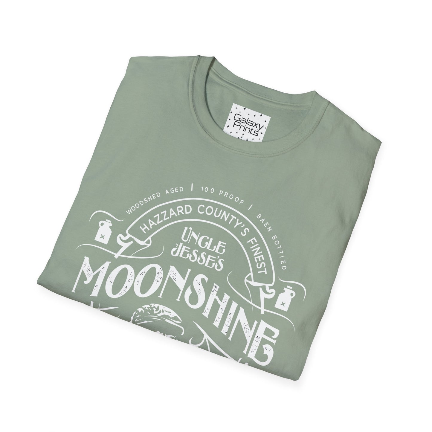 Unisex T-Shirt - POP Culture - 'From the Hit TV Show The Duke's of Hazzard - Uncle Jesse's Moonshine 1979'