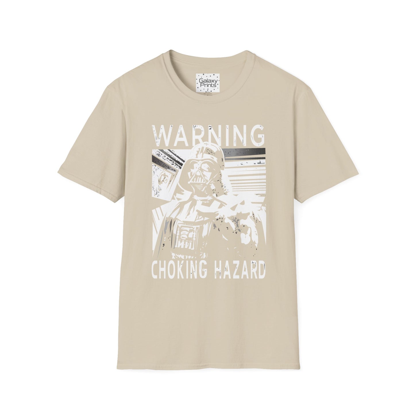 Star Wars Inspired Unisex T-Shirt - 'Choking Hazzard WARNING' Darth Vader Graphic Tee