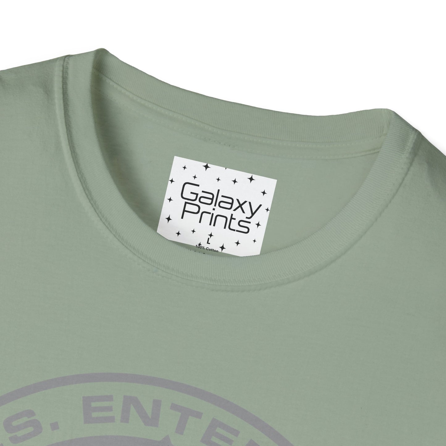 Unisex T-Shirt - POP Culture - 'From STAR TREK the TV & Movie HIT Franchises - U.S.S. Enterprise Flight Patch'