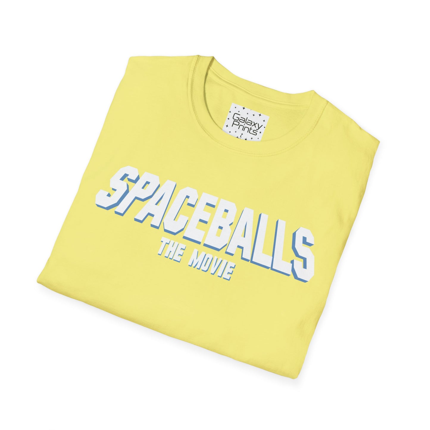 Unisex T-Shirt - POP Culture - 'From the HIT Movie Spoof of Star Wars come SPACEBALLS - The Movie'