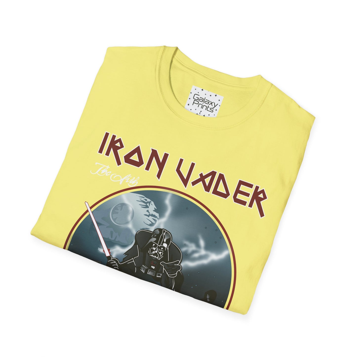 Star Wars Inspired Unisex T-Shirt - 'IRON VADER - The Sith' Darth Vader Graphic Tee