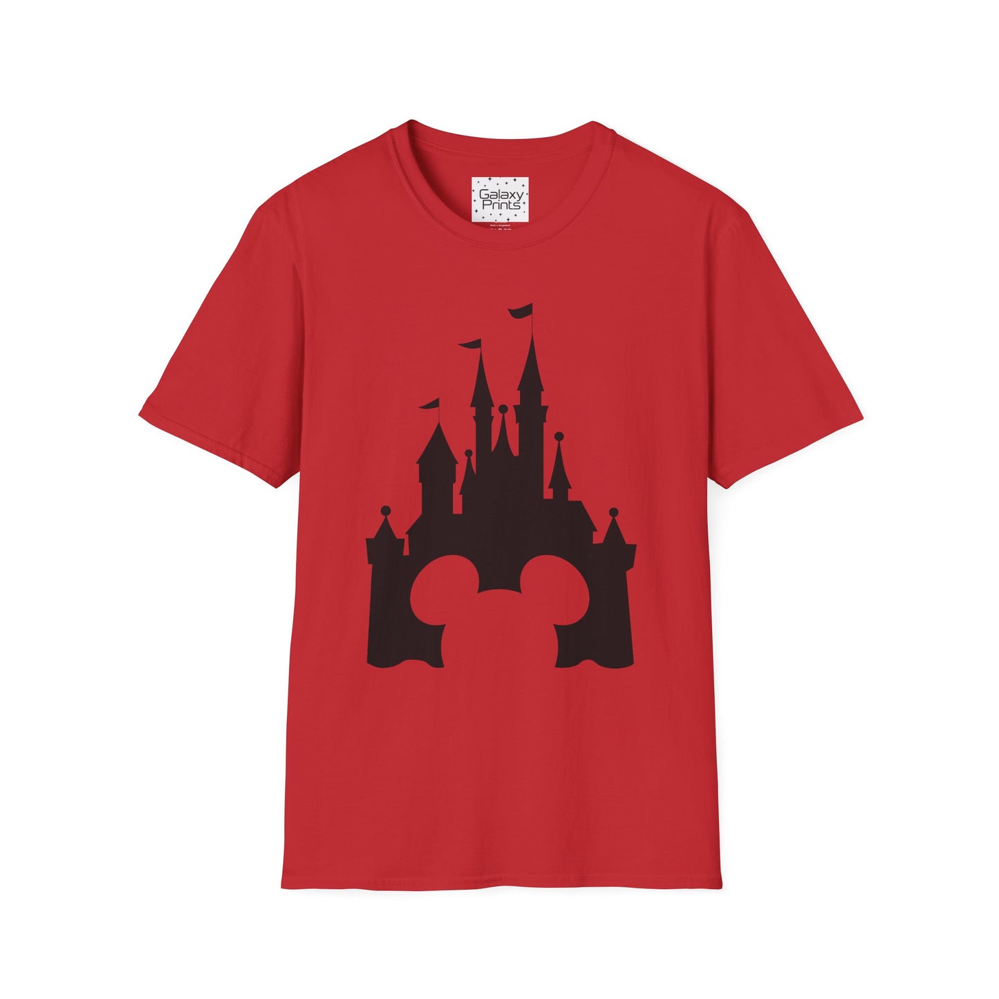 Unisex T-Shirt - DISNEY Inspired - 'Mickey Ears with Castle background'