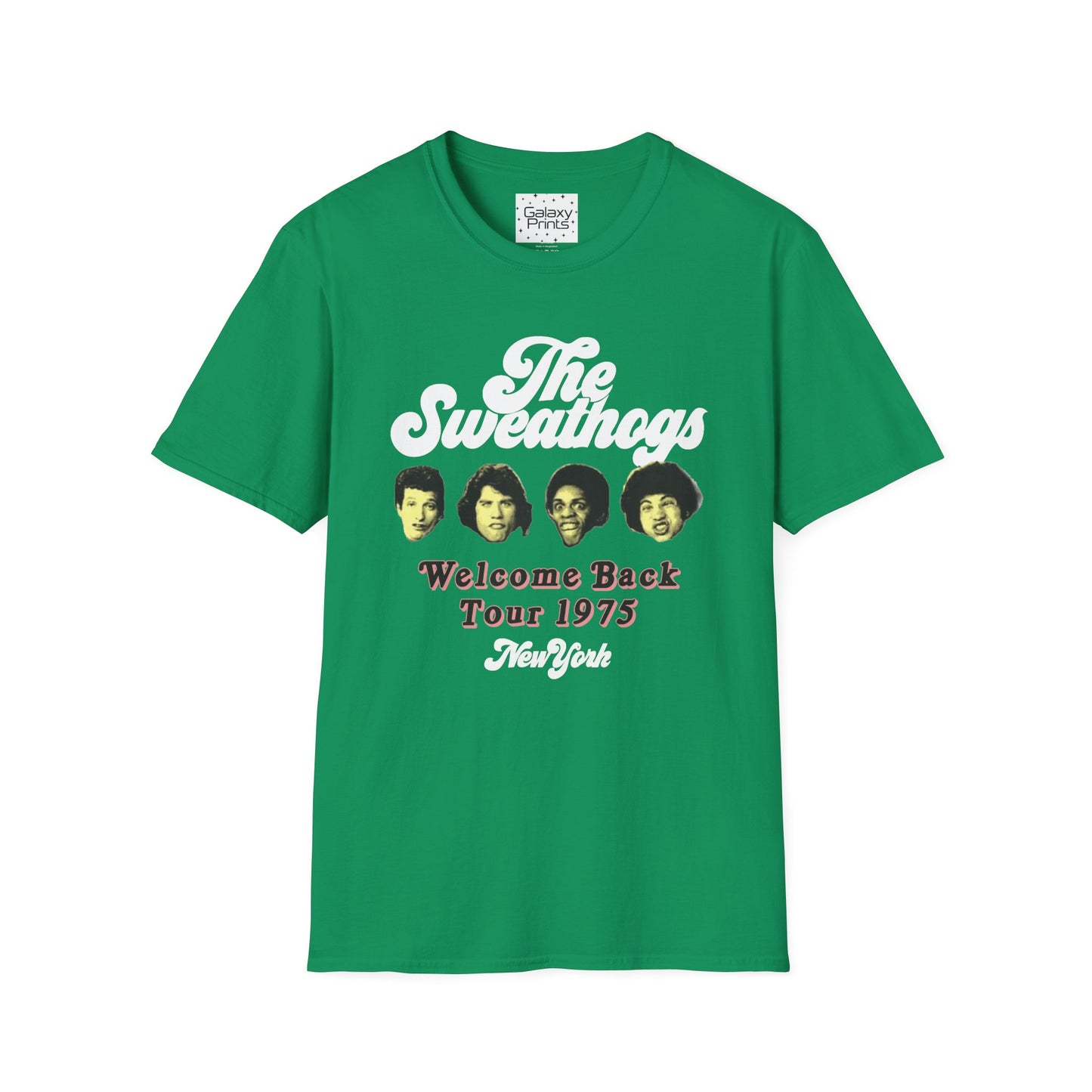 Unisex T-Shirt - POP Culture - 'The Sweathogs - From the Hit TV Sitcom Welcome Back Kotter' Arnold Horshack, Juan Epstein, Frieddie "Boom Boom" Washington, Vinnie Barbarino