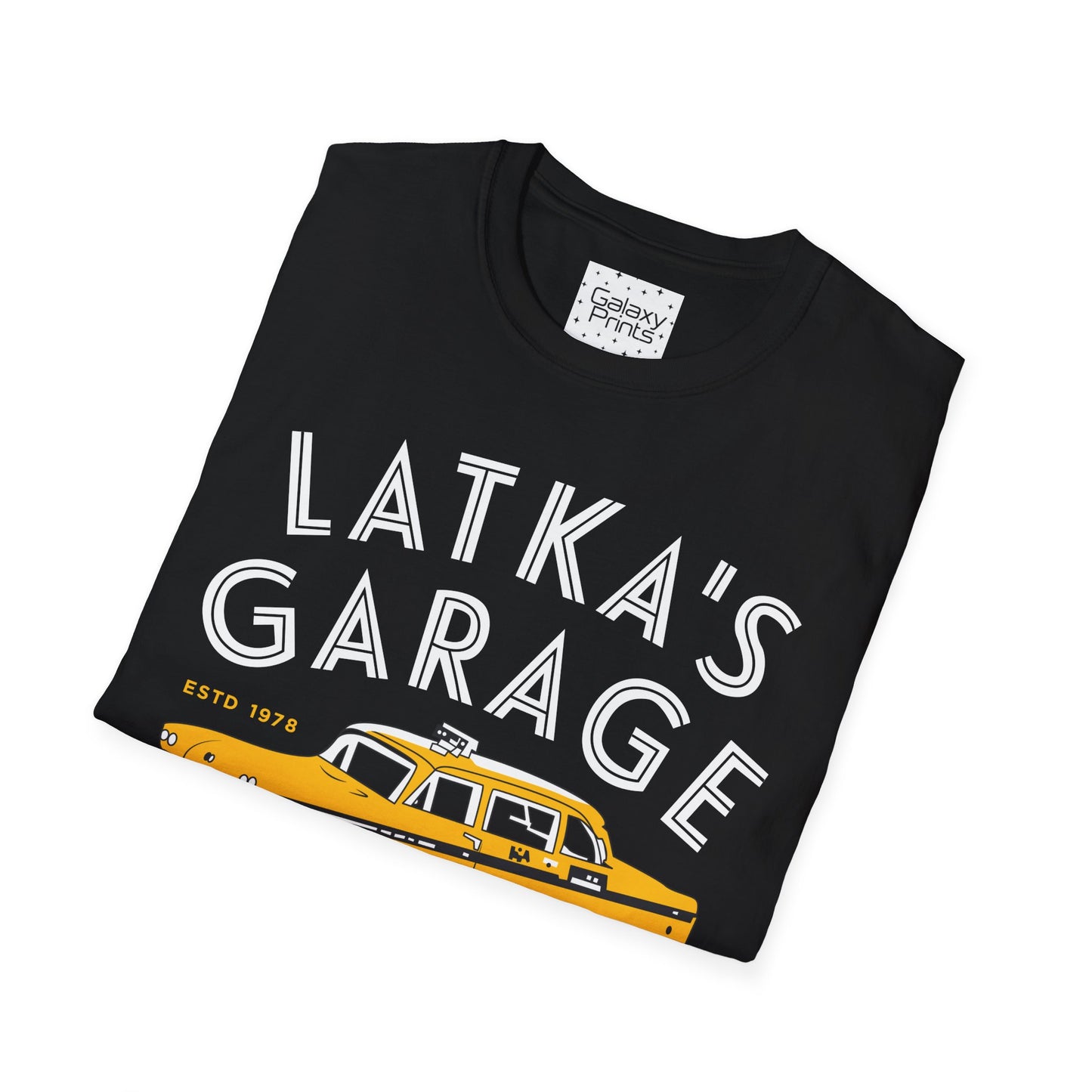 Unisex T-Shirt - POP Culture - 'From the Hit TV Show TAXI - Latka's Garage NY City'