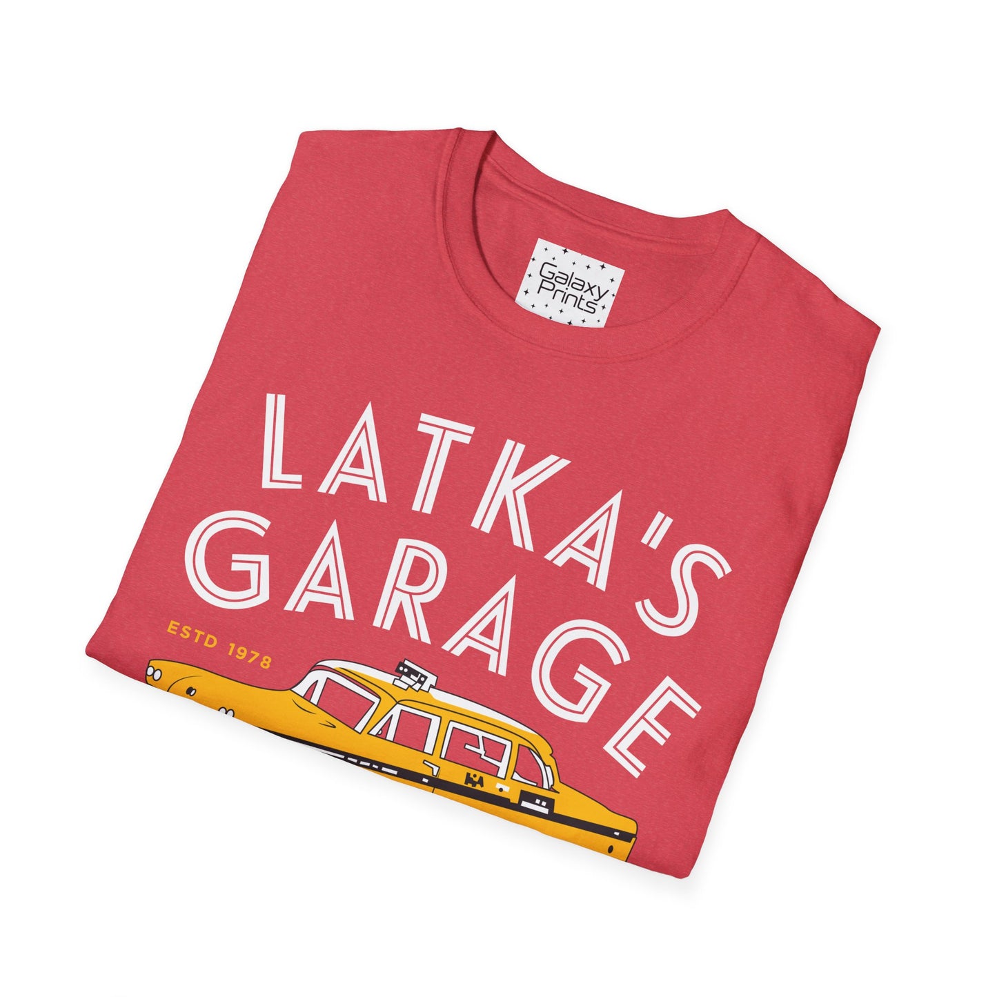 Unisex T-Shirt - POP Culture - 'From the Hit TV Show TAXI - Latka's Garage NY City'