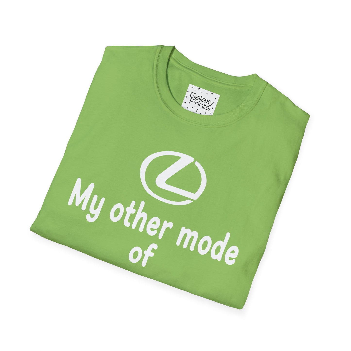 Unisex T-Shirt - DISNEY Inspired - 'Monorail - My other mode of Transportation - Lexus'