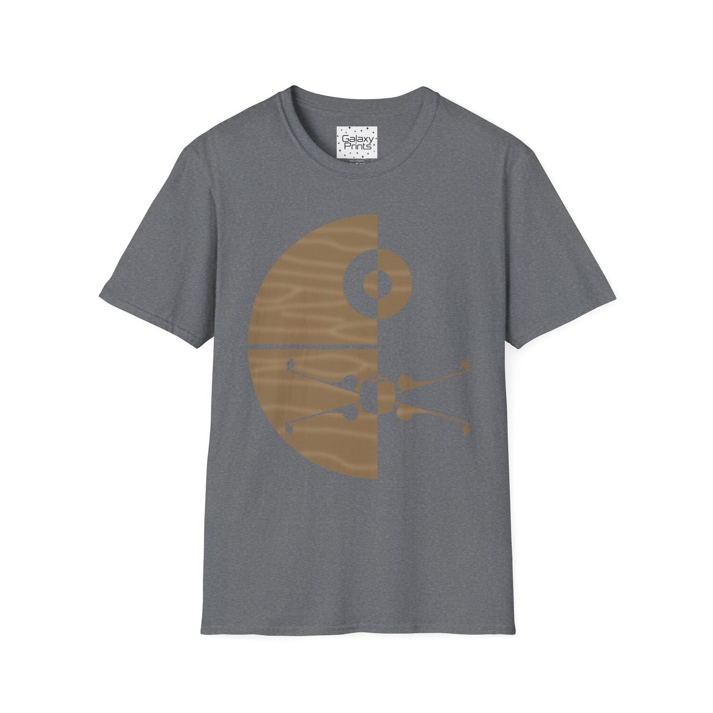 Star Wars Inspired Unisex T-Shirt - 'X-Wing Fighter & Death Star' Graphic Tee