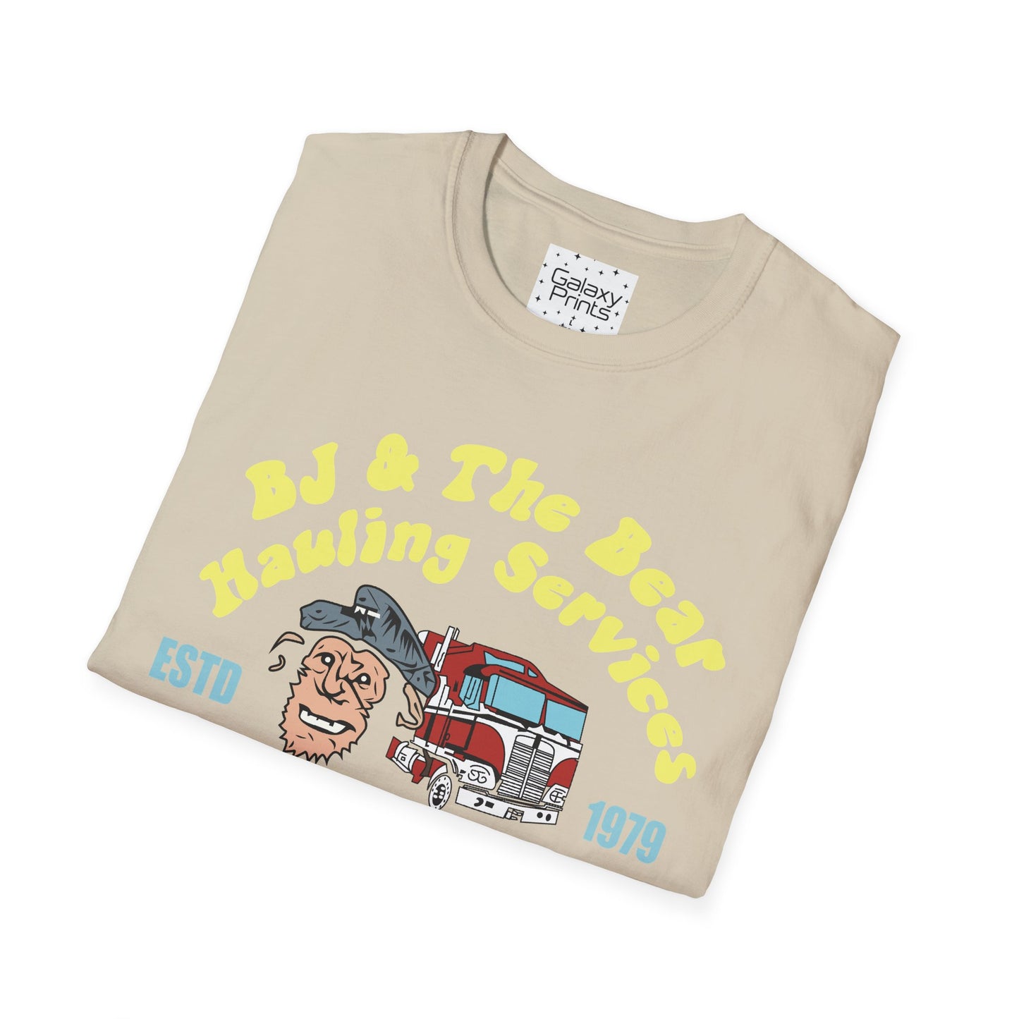 Unisex T-Shirt - Truck Driver BJ and Bear Design - POP Culture