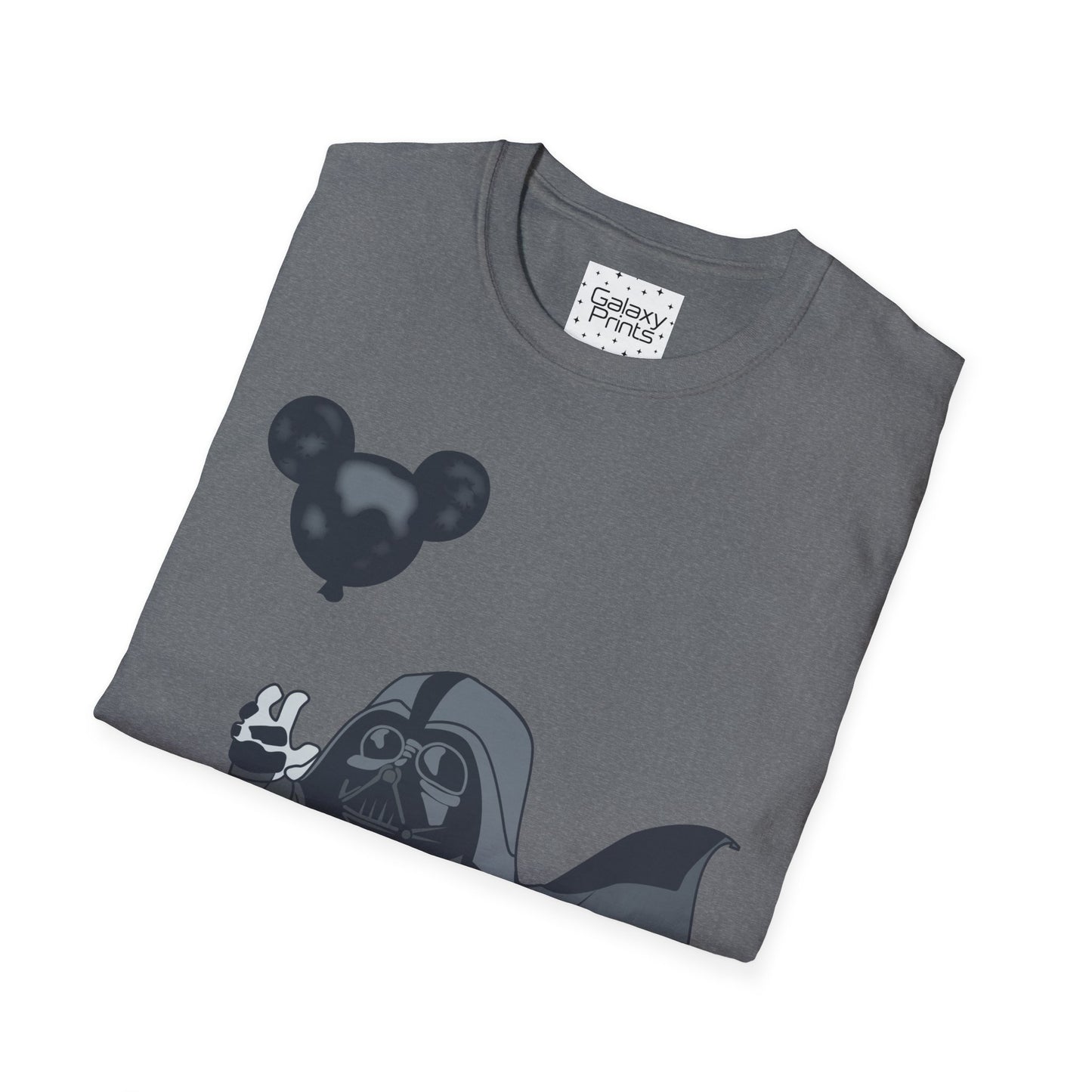 Unisex T-Shirt - DISNEY Inspired - 'Darth using the Force to control his Mickey balloon'