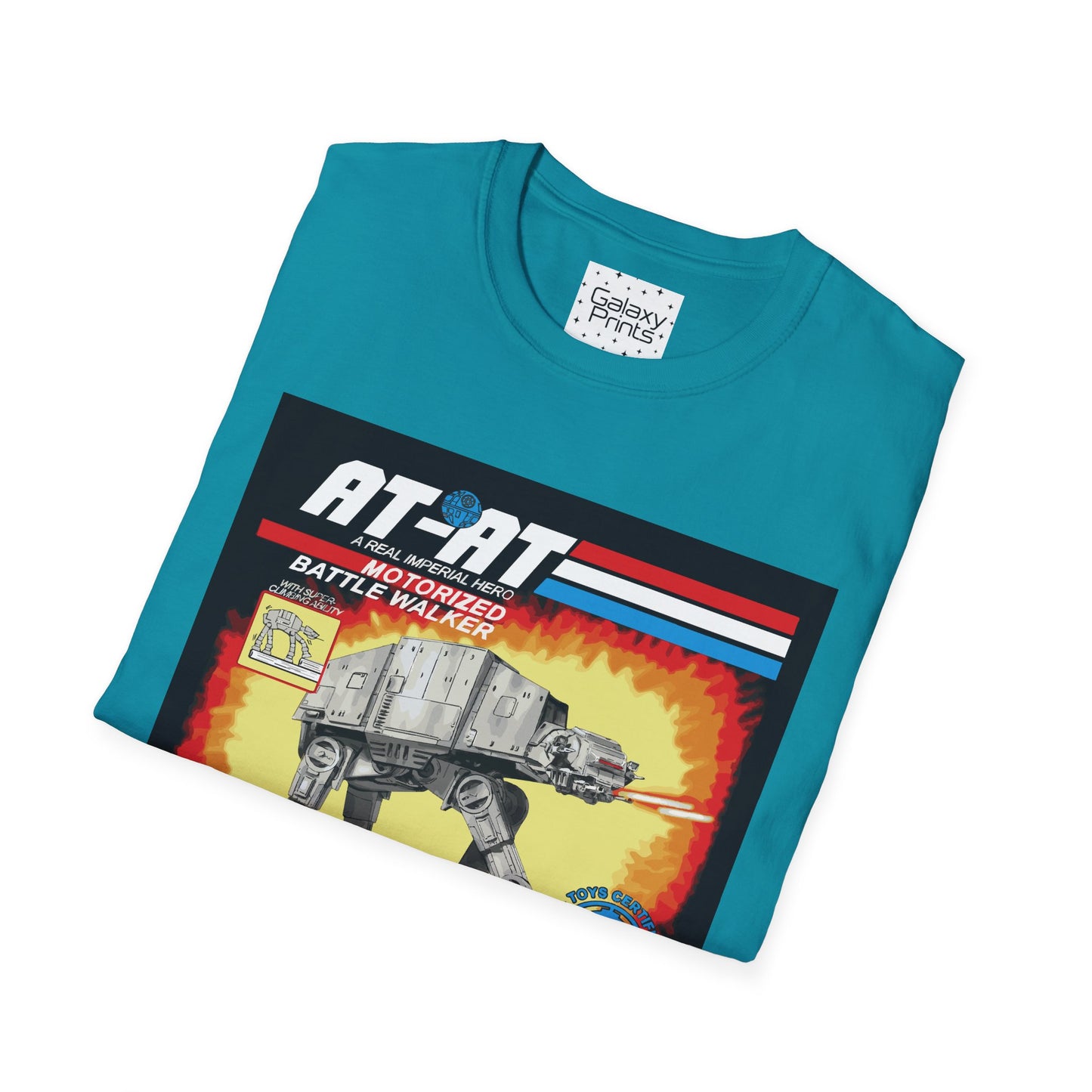 Star Wars AT-AT Walker Toy Box Retro Graphic Unisex Softstyle T-Shirt