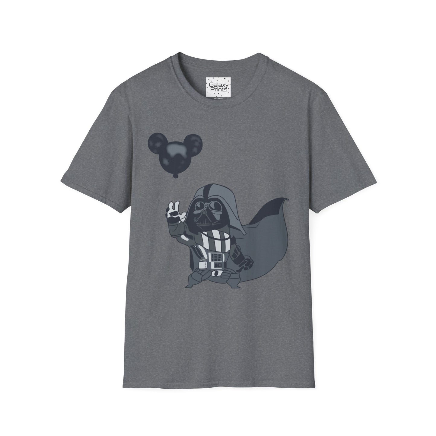 Unisex T-Shirt - DISNEY Inspired - 'Darth using the Force to control his Mickey balloon'