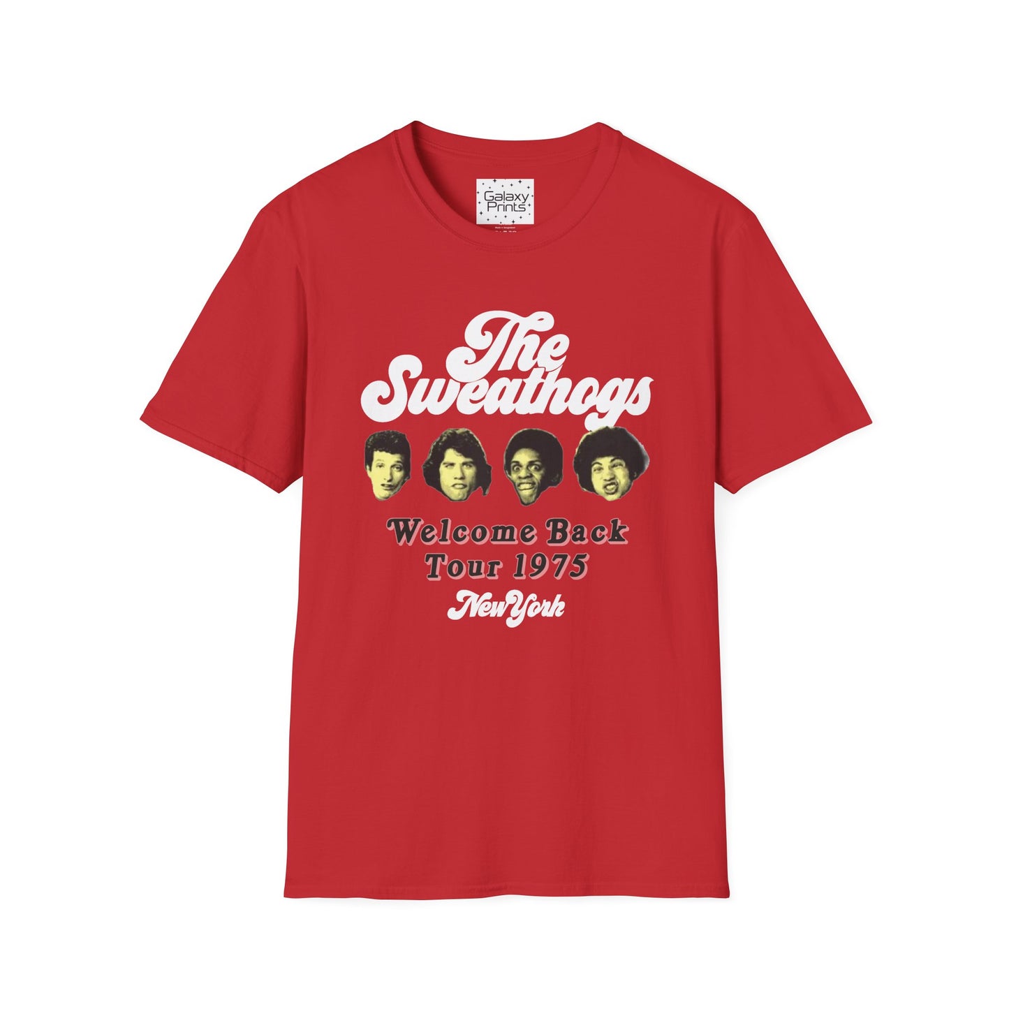 Unisex T-Shirt - POP Culture - 'The Sweathogs - From the Hit TV Sitcom Welcome Back Kotter' Arnold Horshack, Juan Epstein, Frieddie "Boom Boom" Washington, Vinnie Barbarino