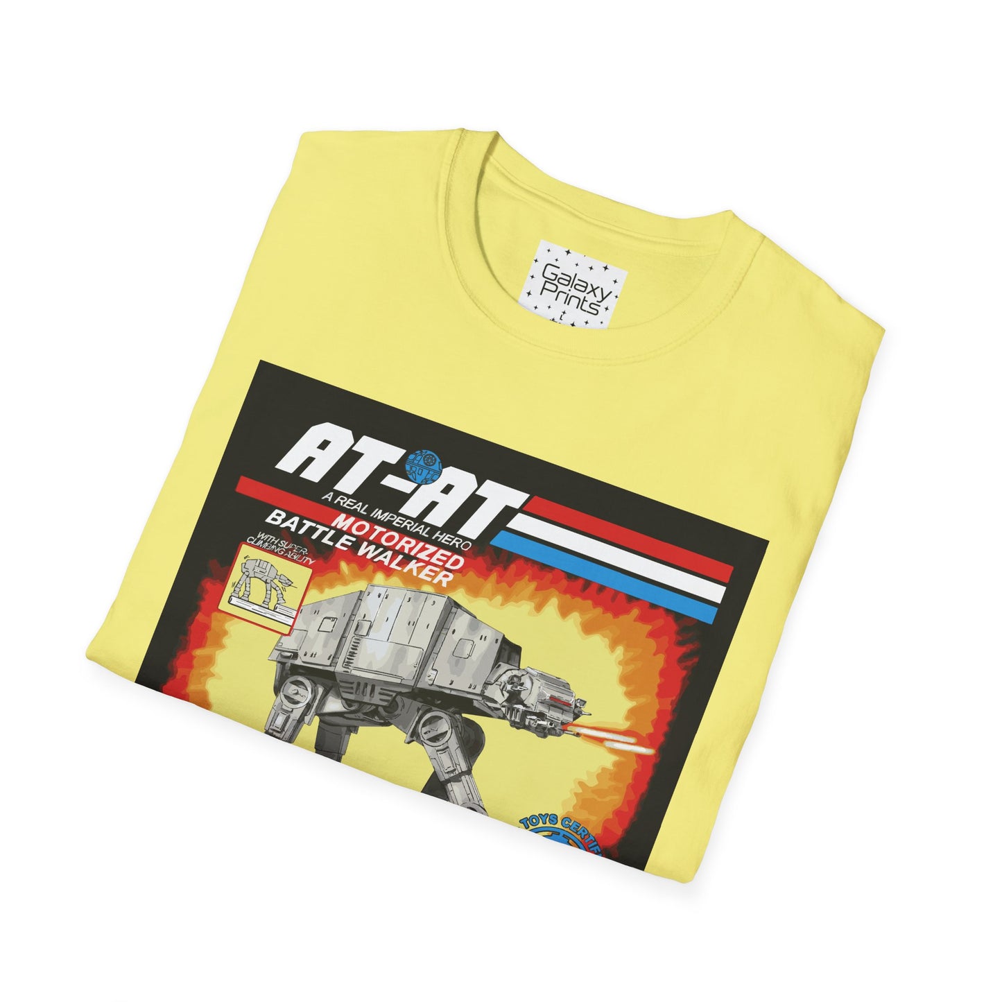 Star Wars AT-AT Walker Toy Box Retro Graphic Unisex Softstyle T-Shirt