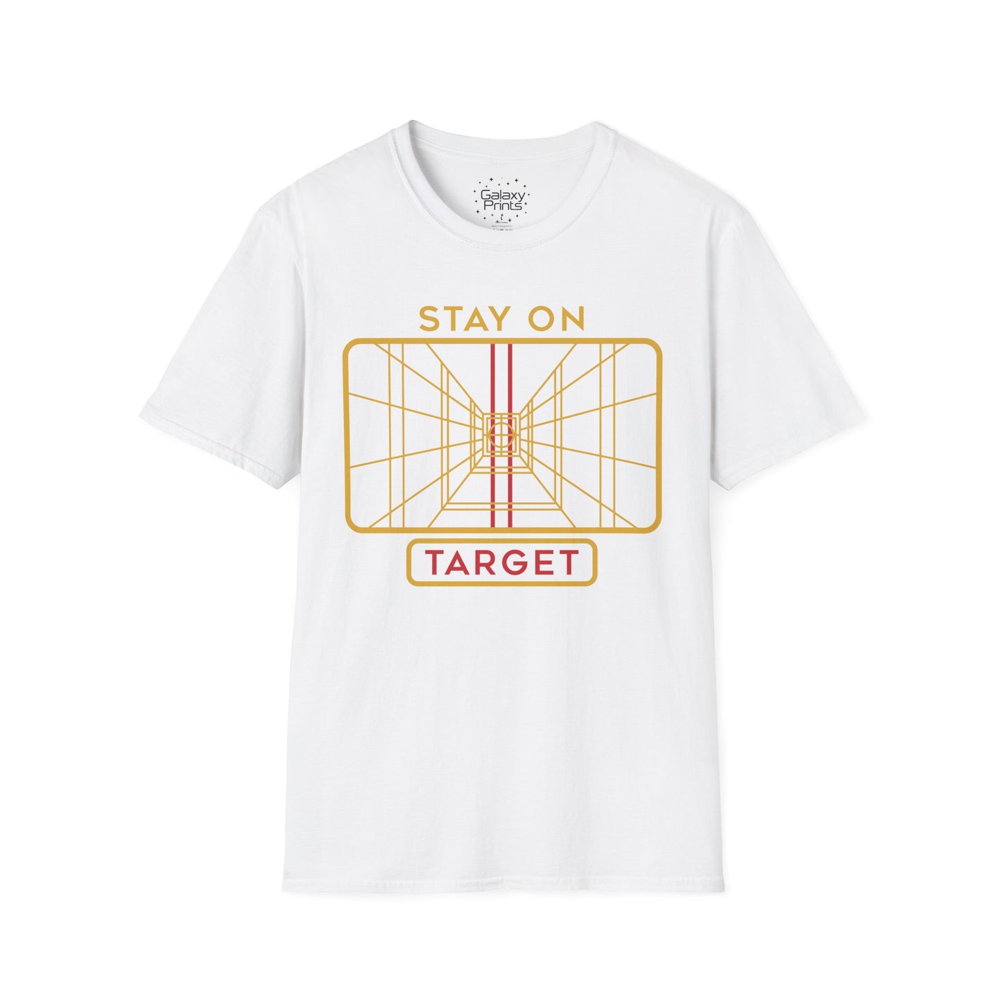 Star Wars Inspired Unisex T-Shirt - 'Stay On Target Video Game Action Screen' Graphic Tee