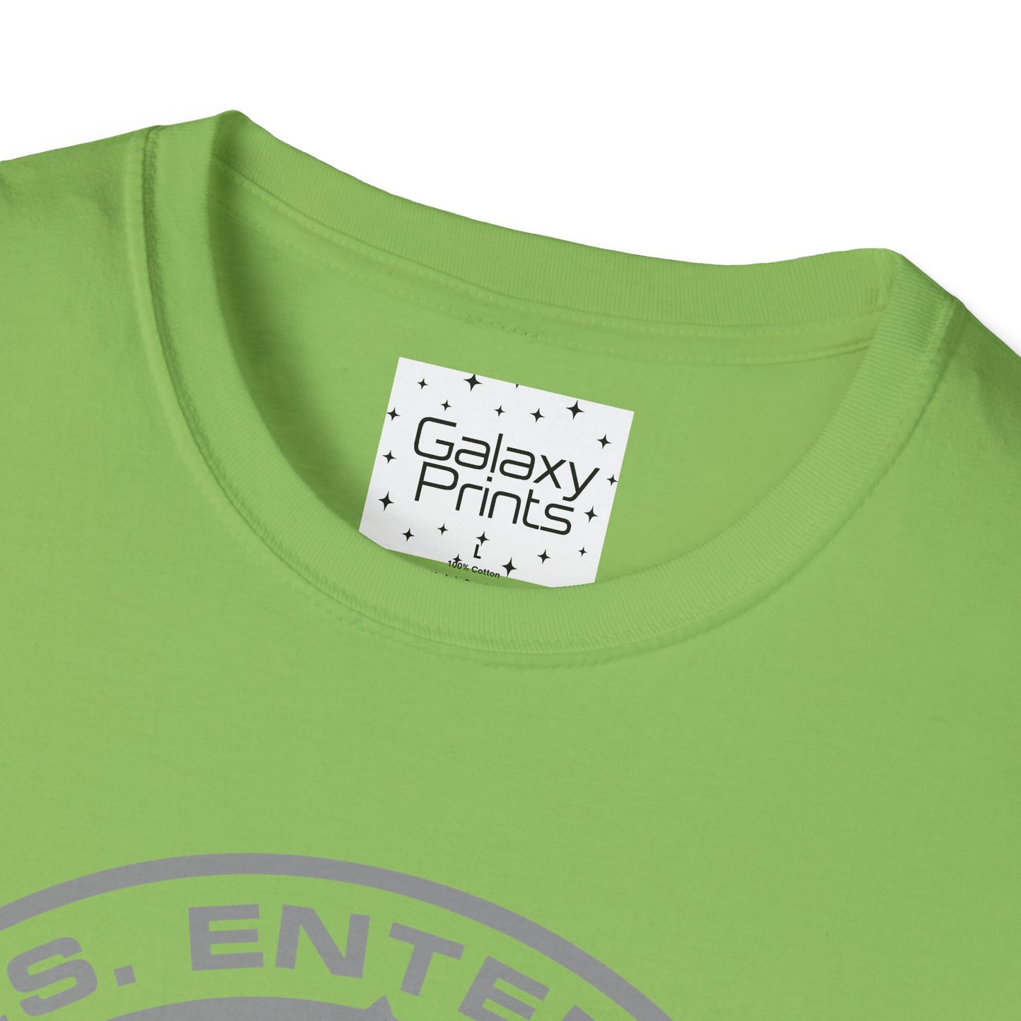 Unisex T-Shirt - POP Culture - 'From STAR TREK the TV & Movie HIT Franchises - U.S.S. Enterprise Flight Patch'