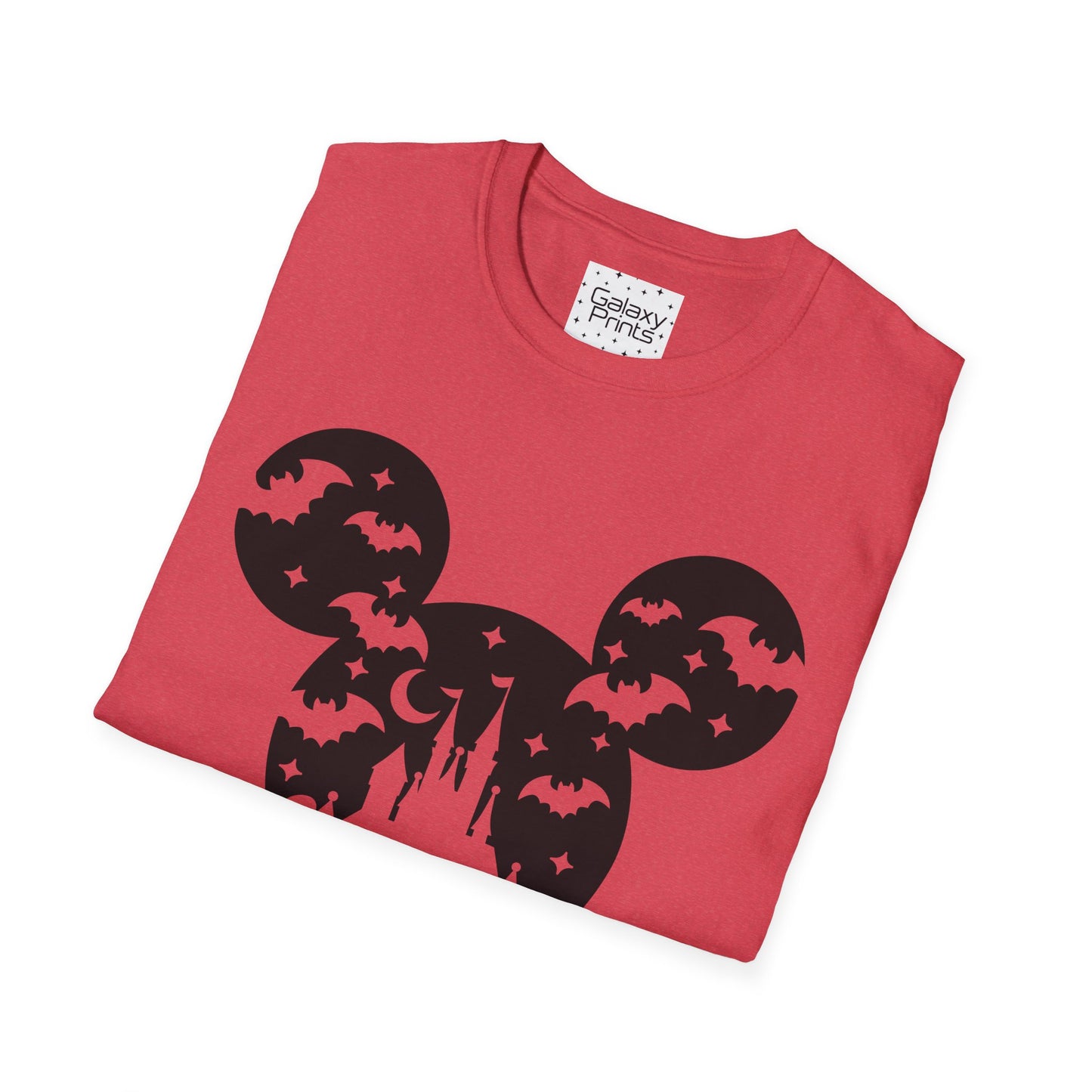 Unisex T-Shirt - DISNEY Inspired - 'Mickey Head with Castle for Halloween'