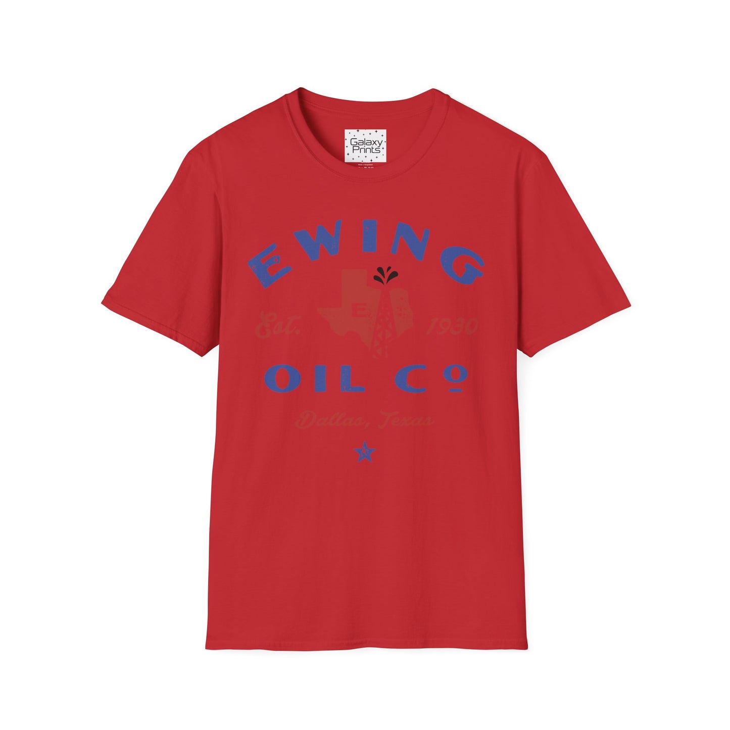 Unisex T-Shirt - POP Culture - 'EWING OIL Co from the Hit TV Show DALLAS'