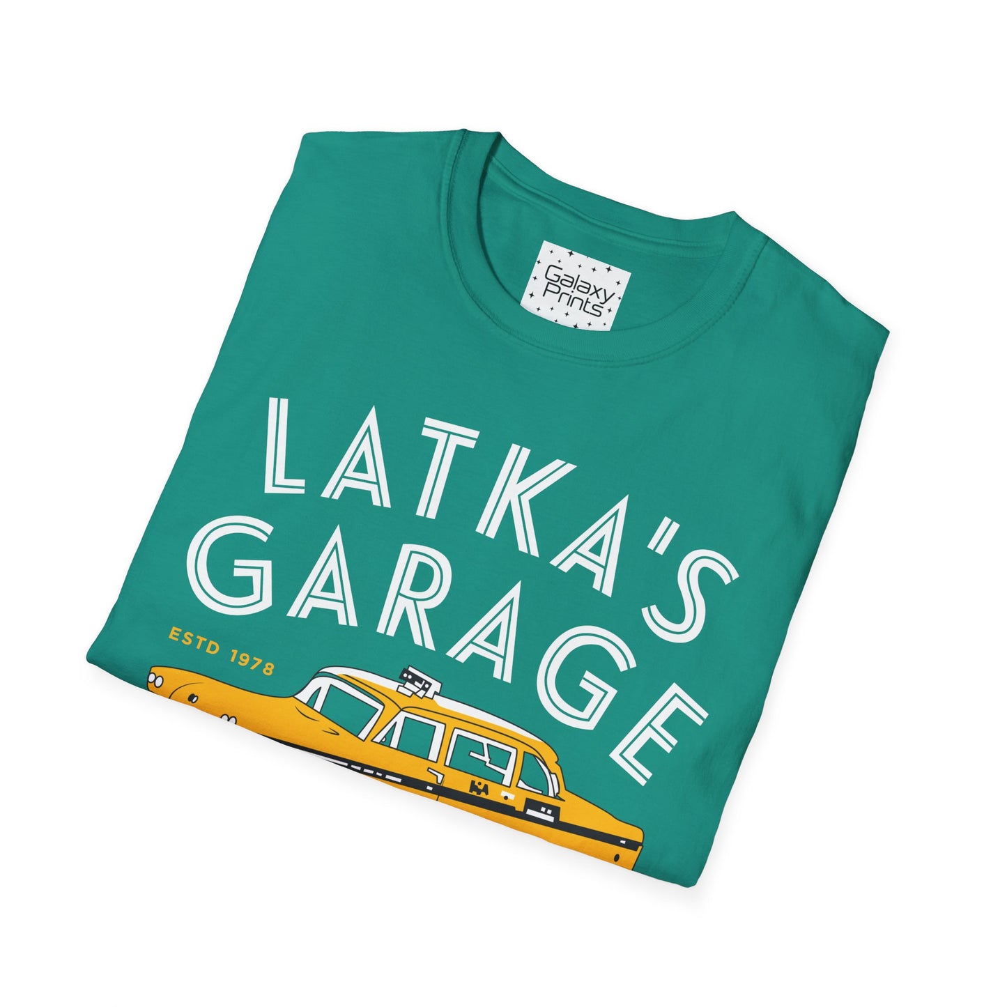 Unisex T-Shirt - POP Culture - 'From the Hit TV Show TAXI - Latka's Garage NY City'