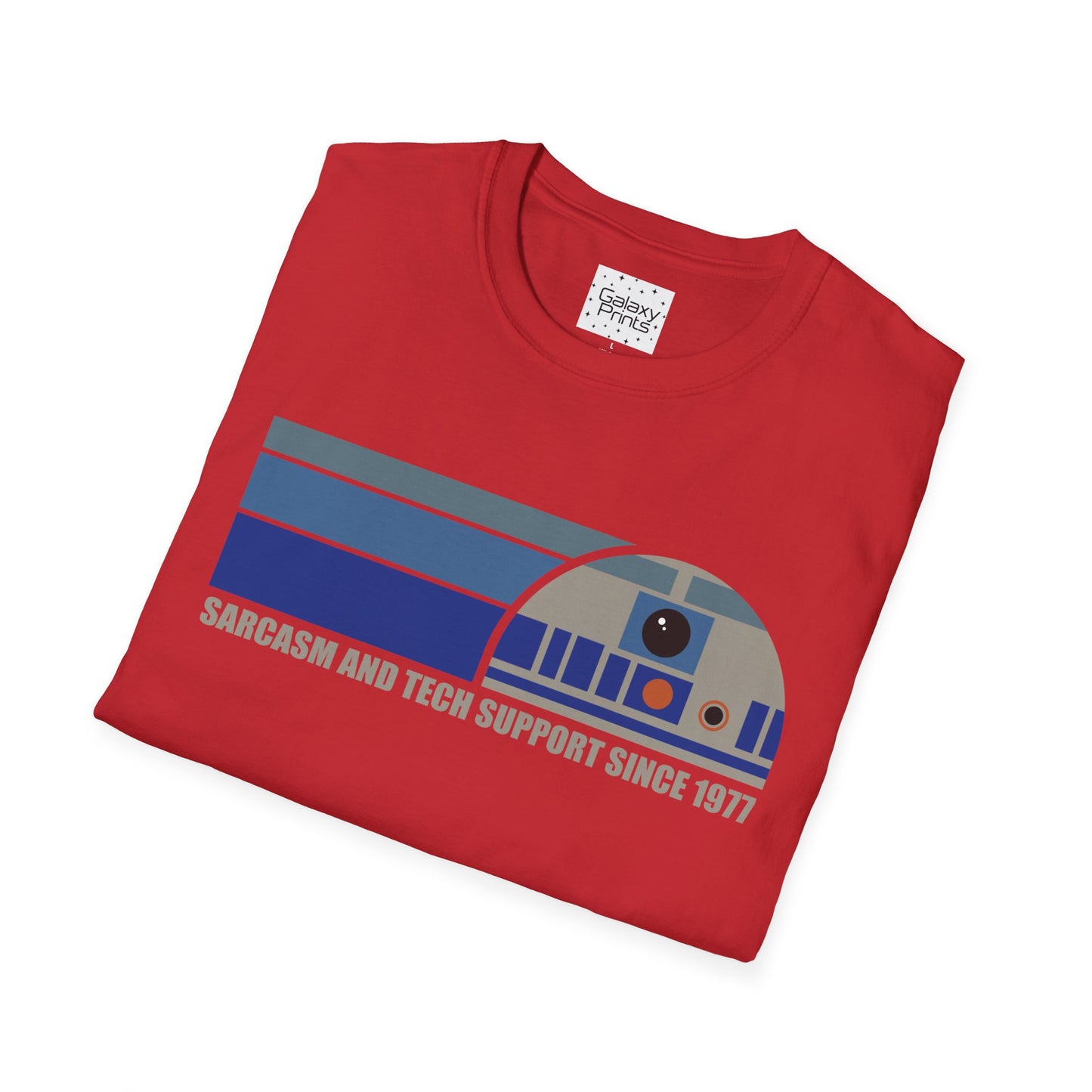 Star Wars Inspired Unisex T-Shirt - 'Sarcasm and Tech Support Since 1977' Graphic Tee