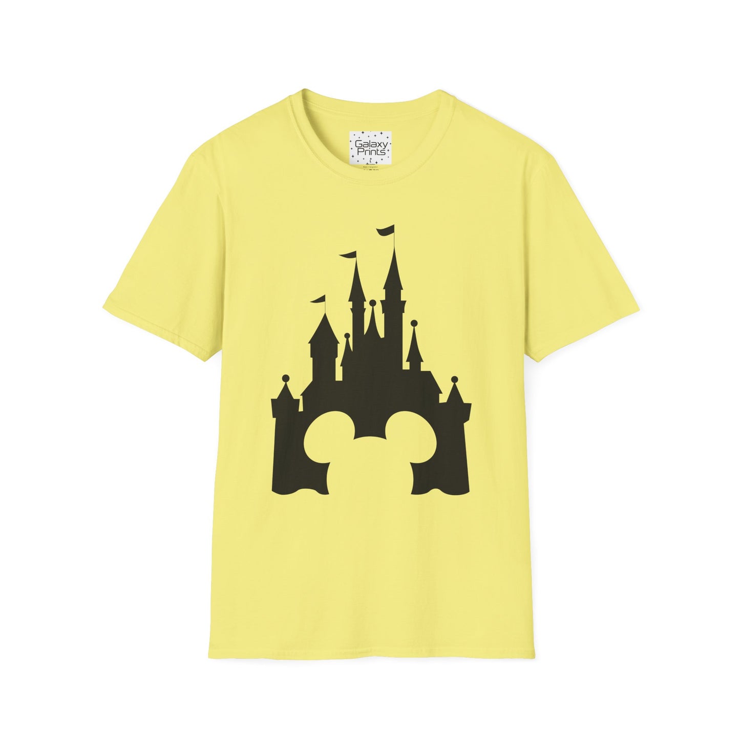 Unisex T-Shirt - DISNEY Inspired - 'Mickey Ears with Castle background'