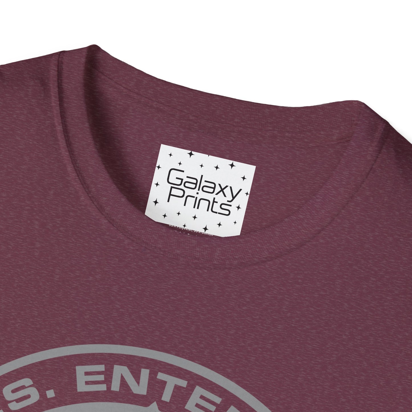 Unisex T-Shirt - POP Culture - 'From STAR TREK the TV & Movie HIT Franchises - U.S.S. Enterprise Flight Patch'