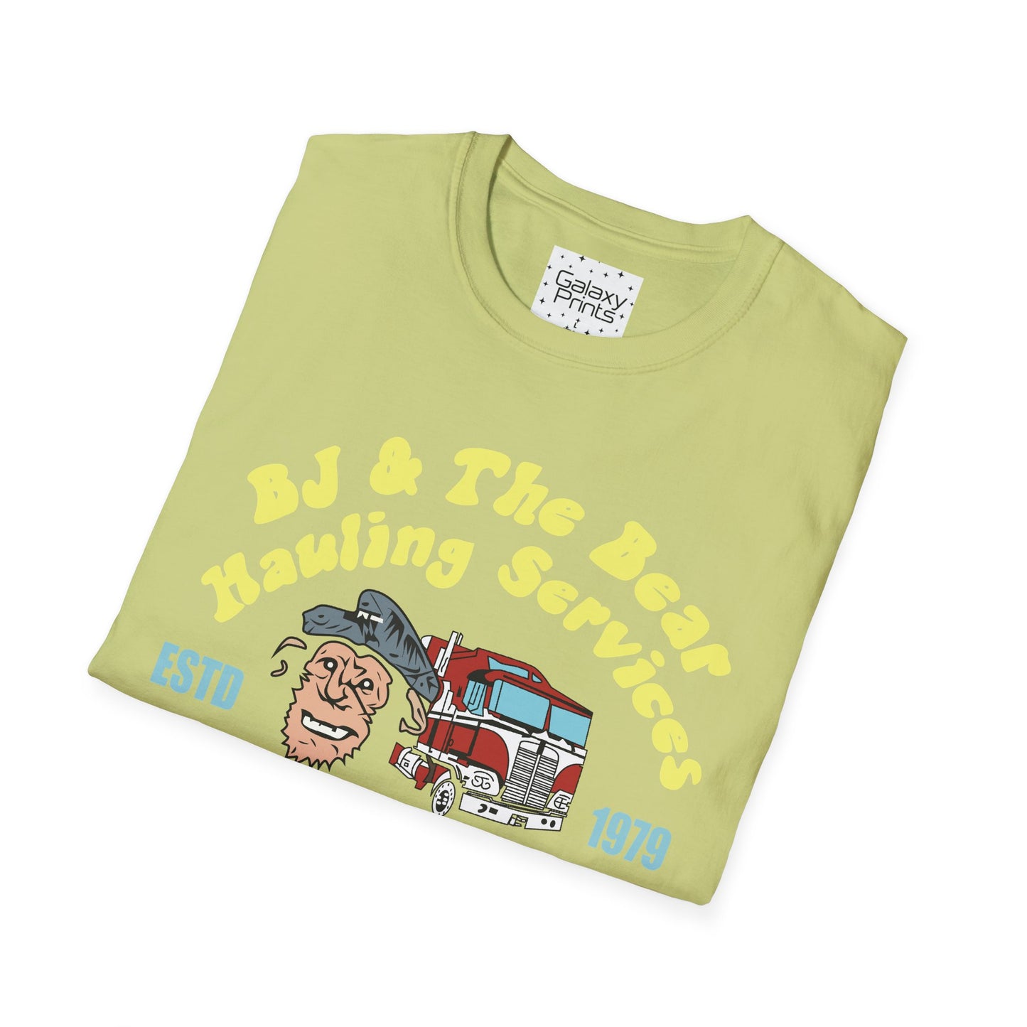 Unisex T-Shirt - Truck Driver BJ and Bear Design - POP Culture