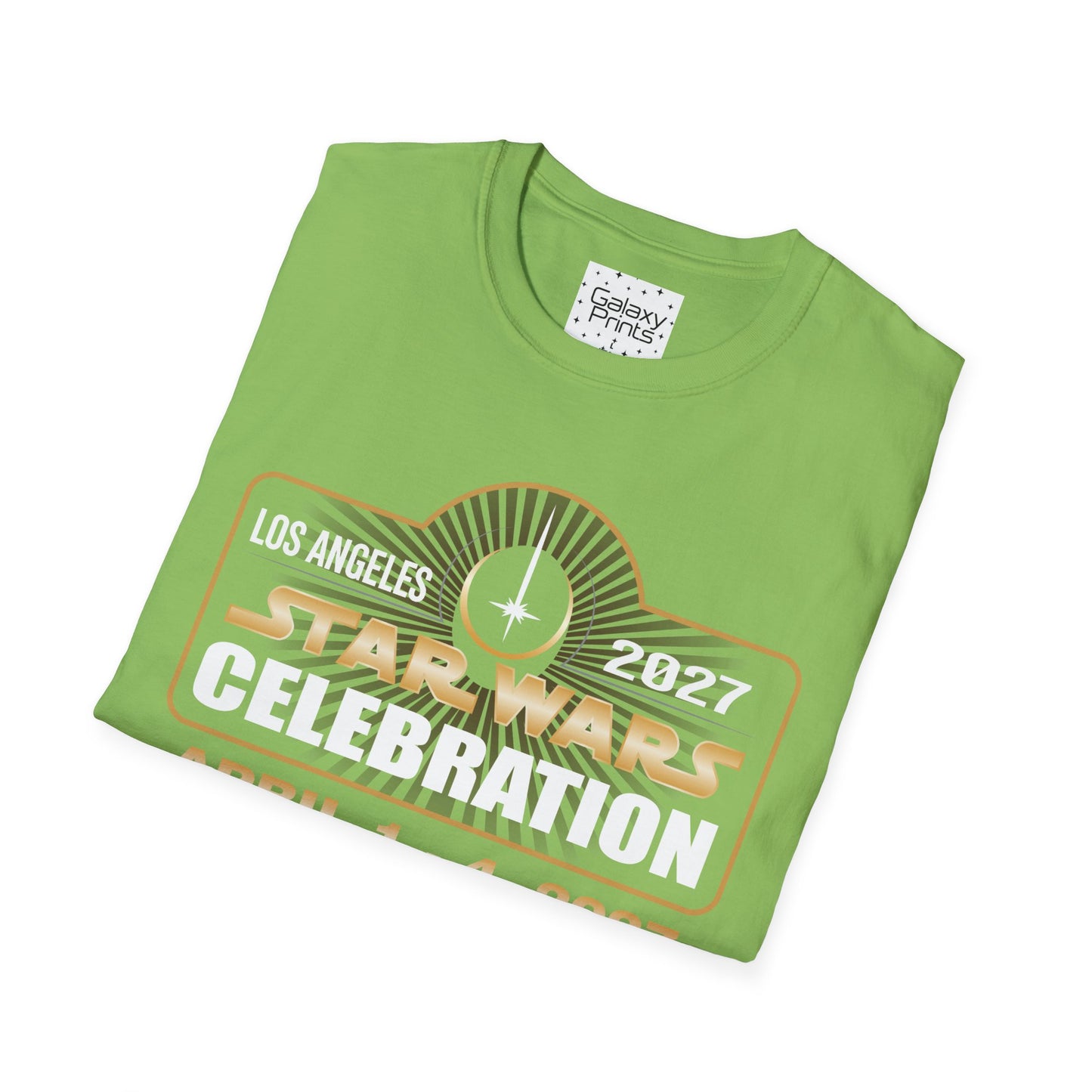 Star Wars Inspired T-Shirt - 'STAR WARS CELEBRATION April 1-4, 2027 in Los Angeles CA' Graphic Tee