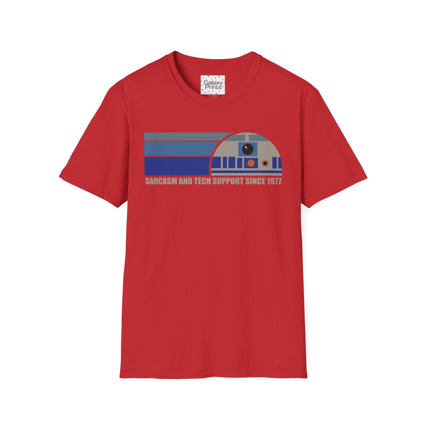 Star Wars Inspired Unisex T-Shirt - 'Sarcasm and Tech Support Since 1977' Graphic Tee