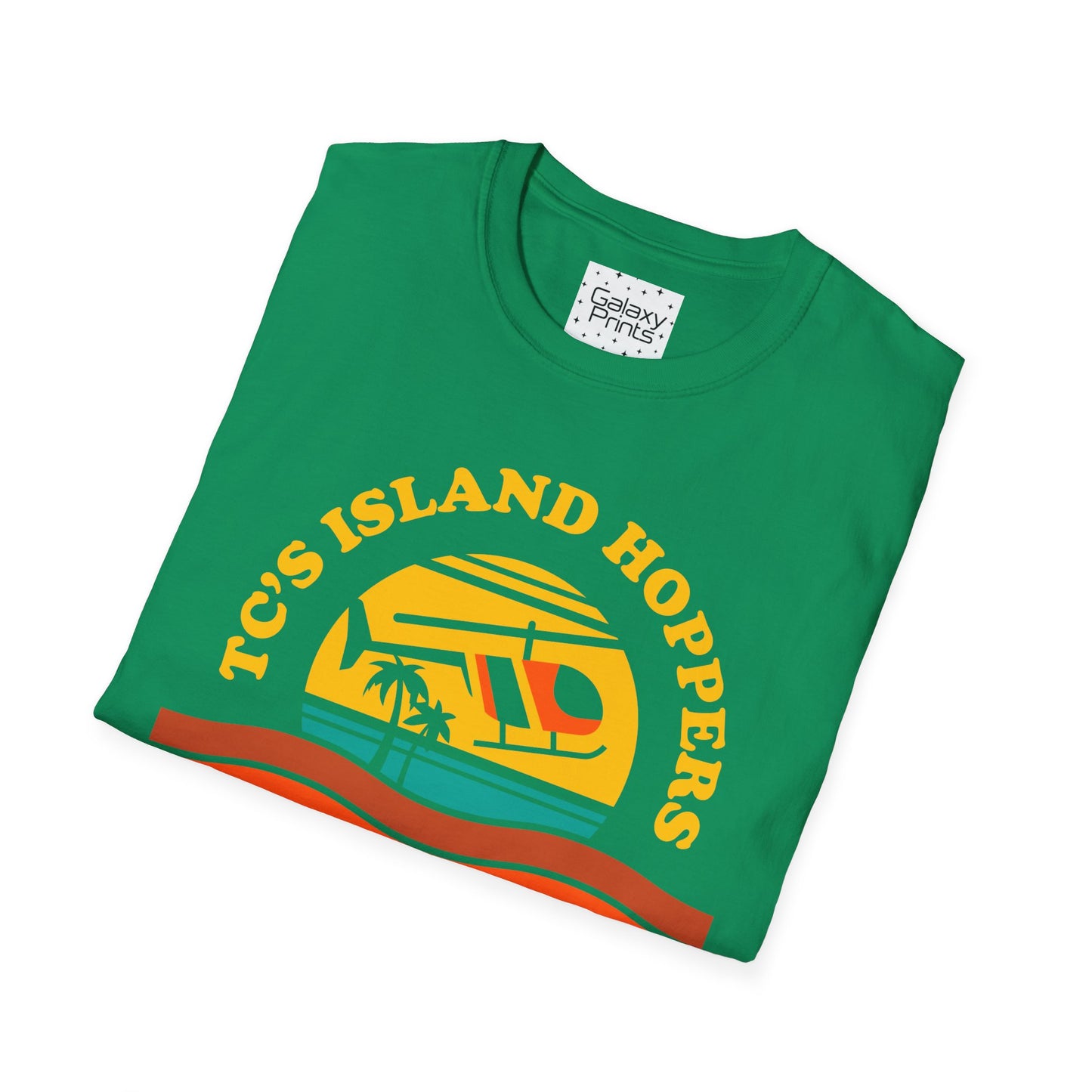 Unisex T-Shirt - POP Culture - 'From the HIT TV Show Magnum PI - TC's Helicopter Charterers & Rides'