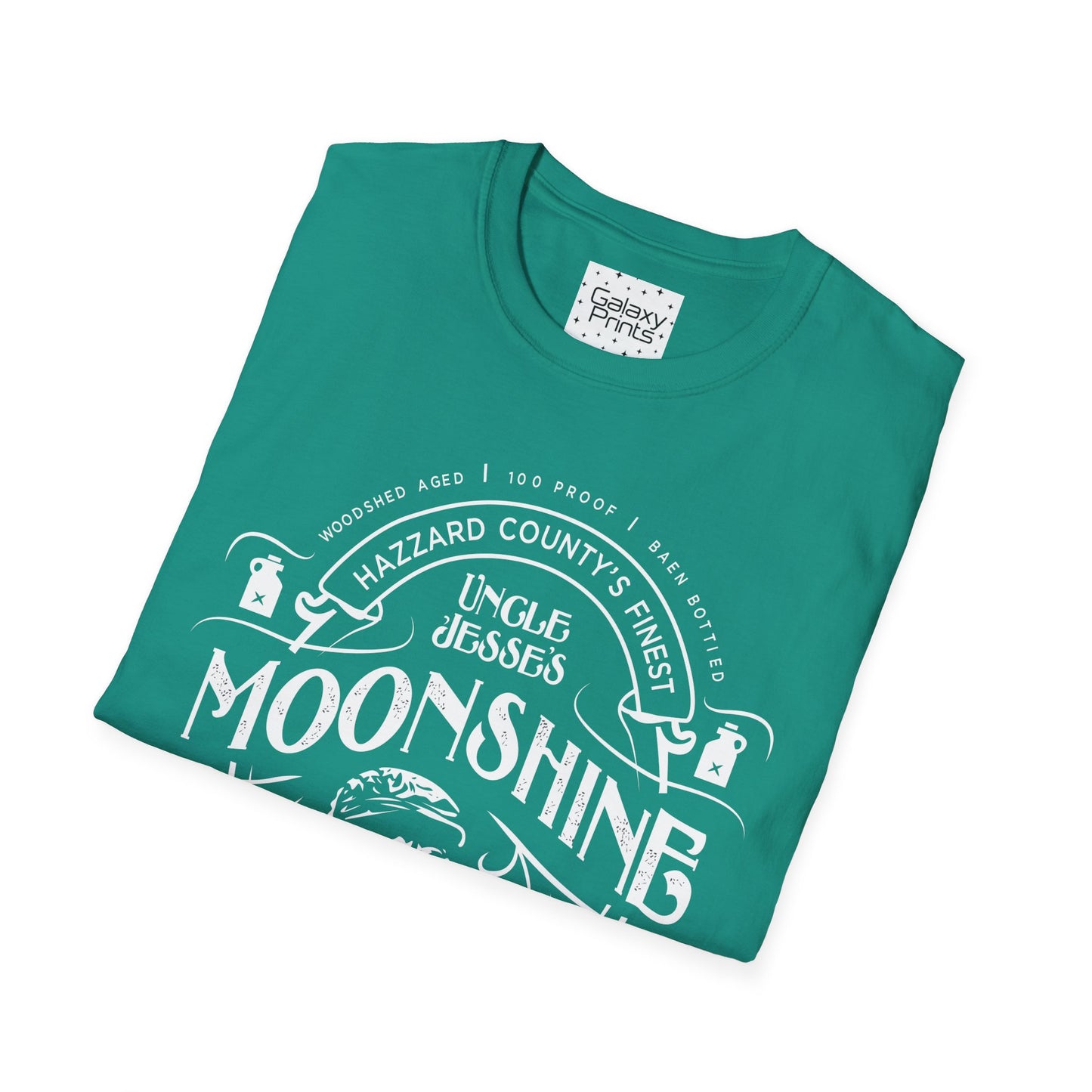 Unisex T-Shirt - POP Culture - 'From the Hit TV Show The Duke's of Hazzard - Uncle Jesse's Moonshine 1979'