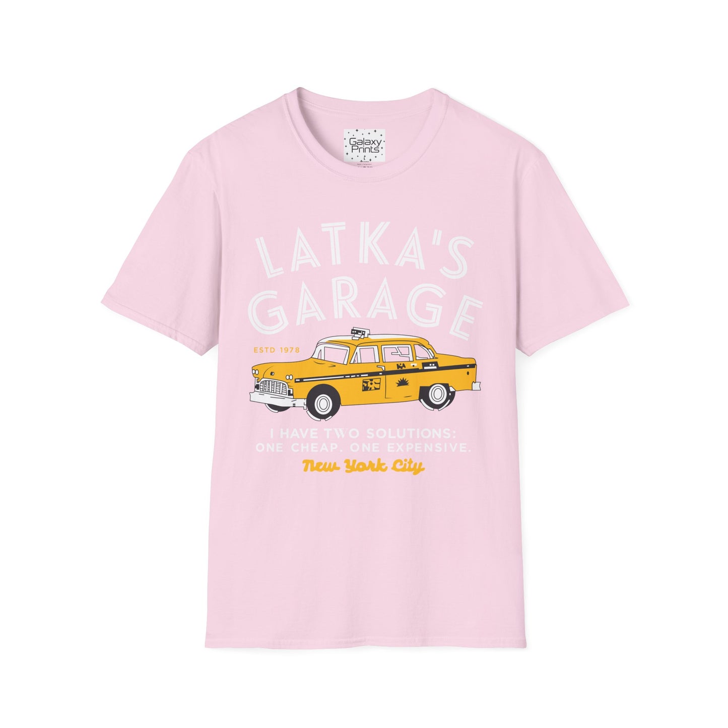 Unisex T-Shirt - POP Culture - 'From the Hit TV Show TAXI - Latka's Garage NY City'