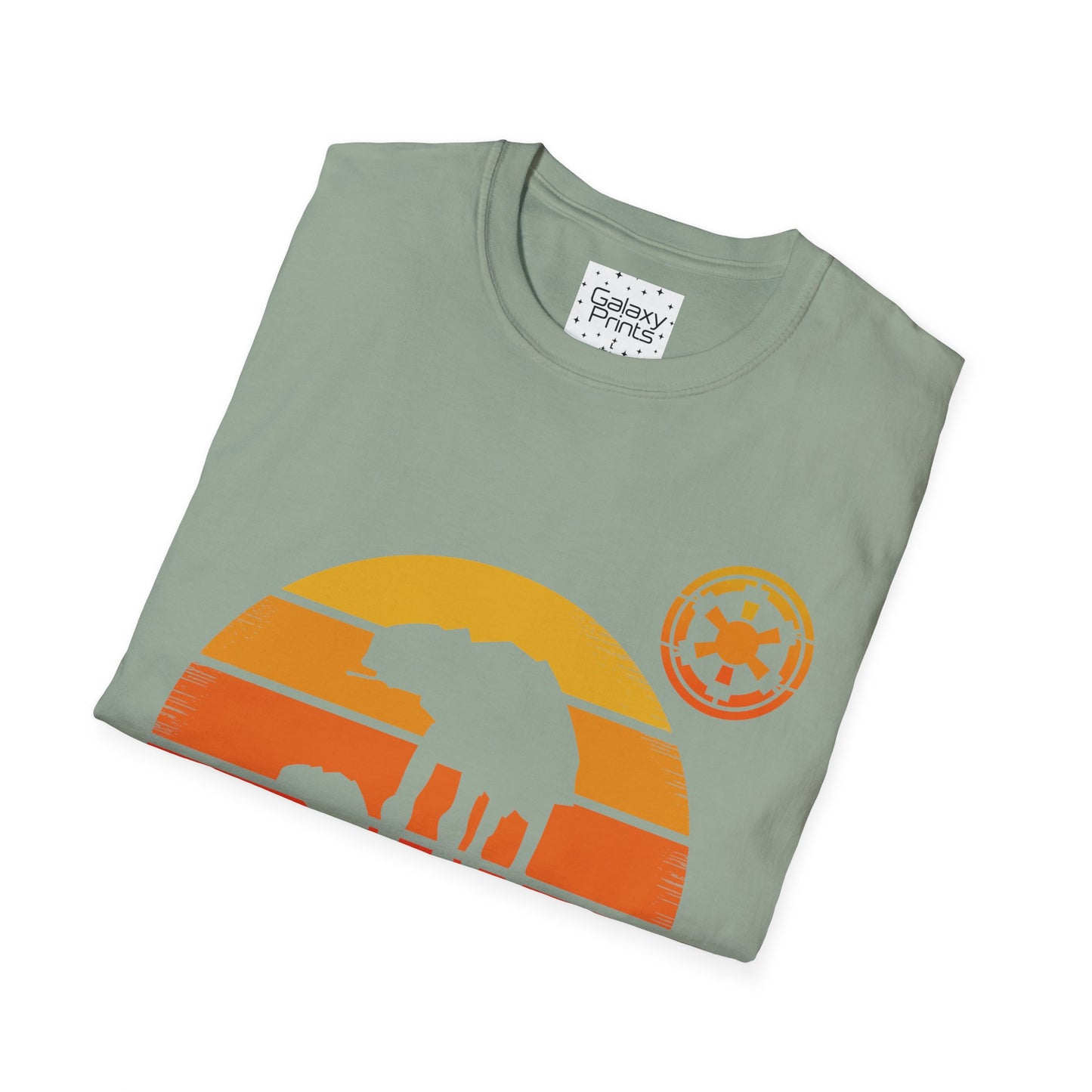 Star Wars Inspired Unisex T-Shirt - 'AT-AT Walker Sunset' Graphic Tee