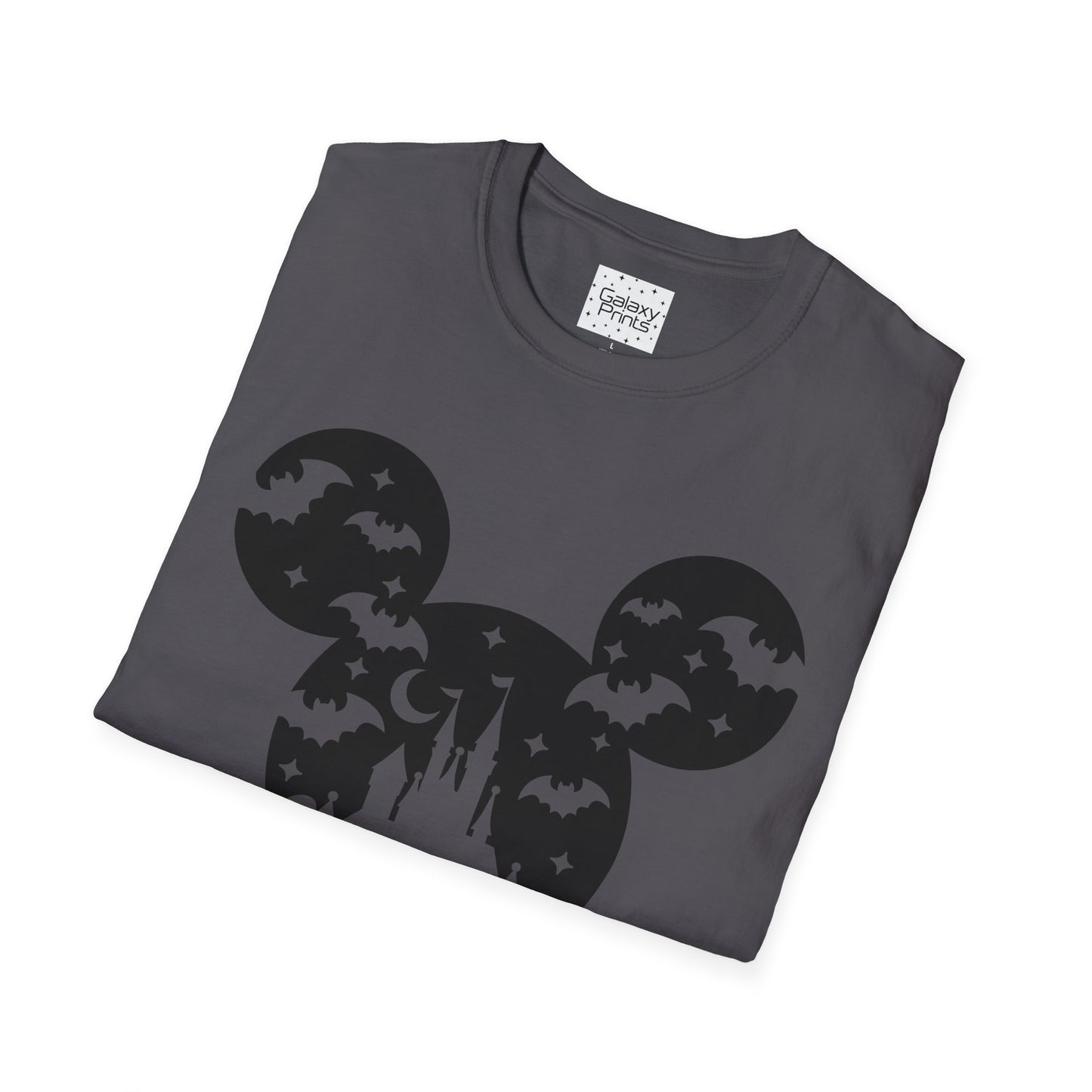 Unisex T-Shirt - DISNEY Inspired - 'Mickey Head with Castle for Halloween'