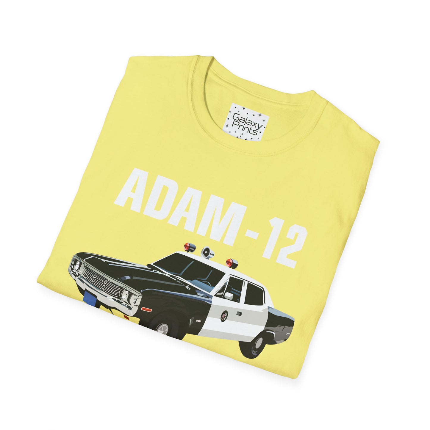 POP Culture Unisex T-Shirt - 'ADAM-12 patrol car'