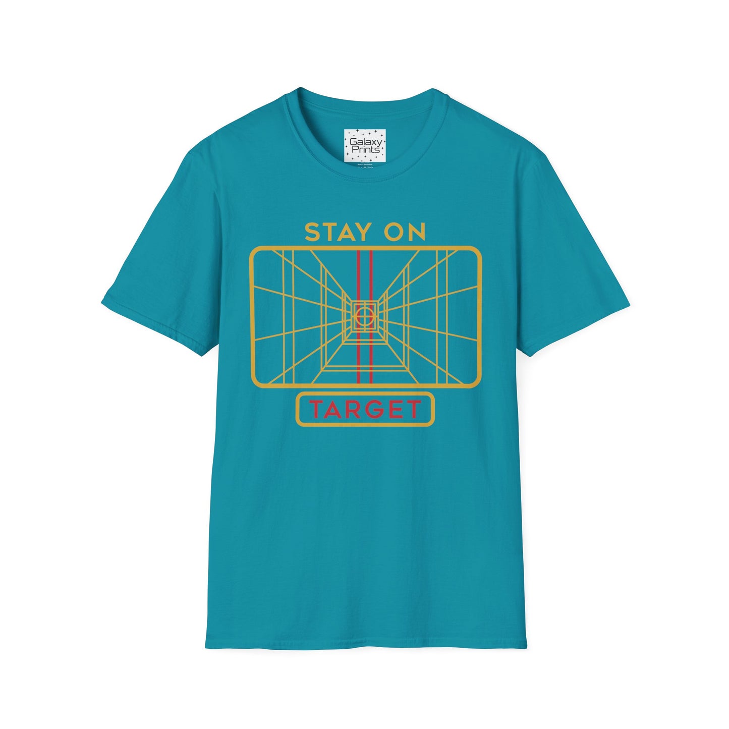 Star Wars Inspired Unisex T-Shirt - 'Stay On Target Video Game Action Screen' Graphic Tee