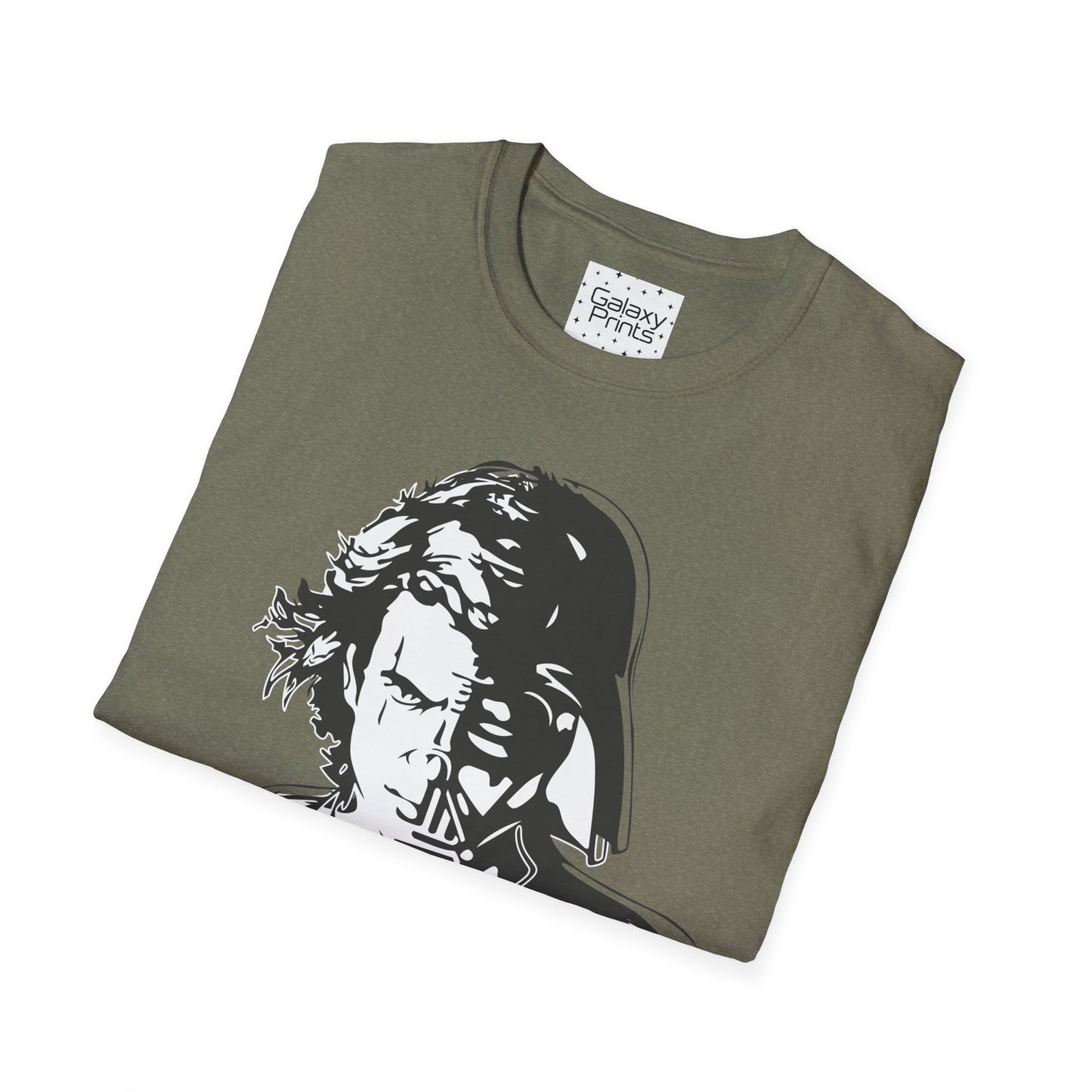 Star Wars Unisex T-Shirt - 'Aiken and Darth Struggle' Graphic Tee