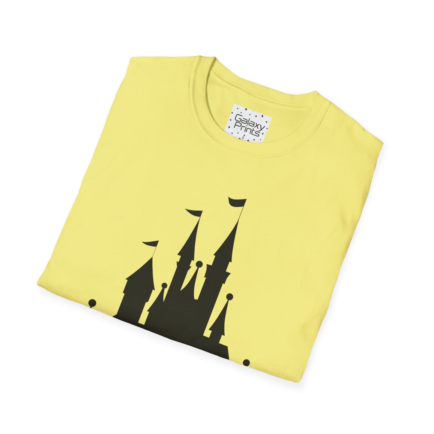 Unisex T-Shirt - DISNEY Inspired - 'Mickey Ears with Castle background'