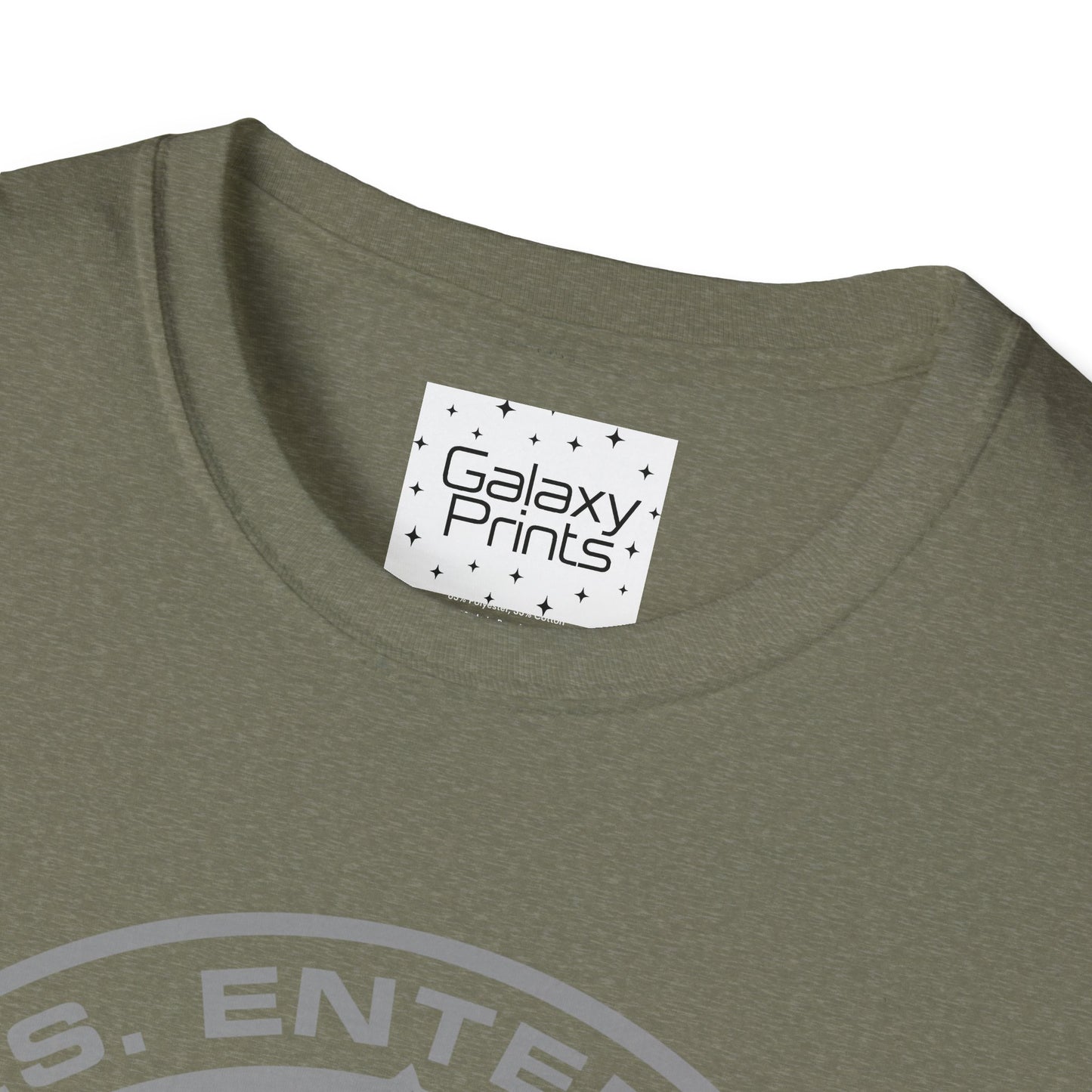 Unisex T-Shirt - POP Culture - 'From STAR TREK the TV & Movie HIT Franchises - U.S.S. Enterprise Flight Patch'