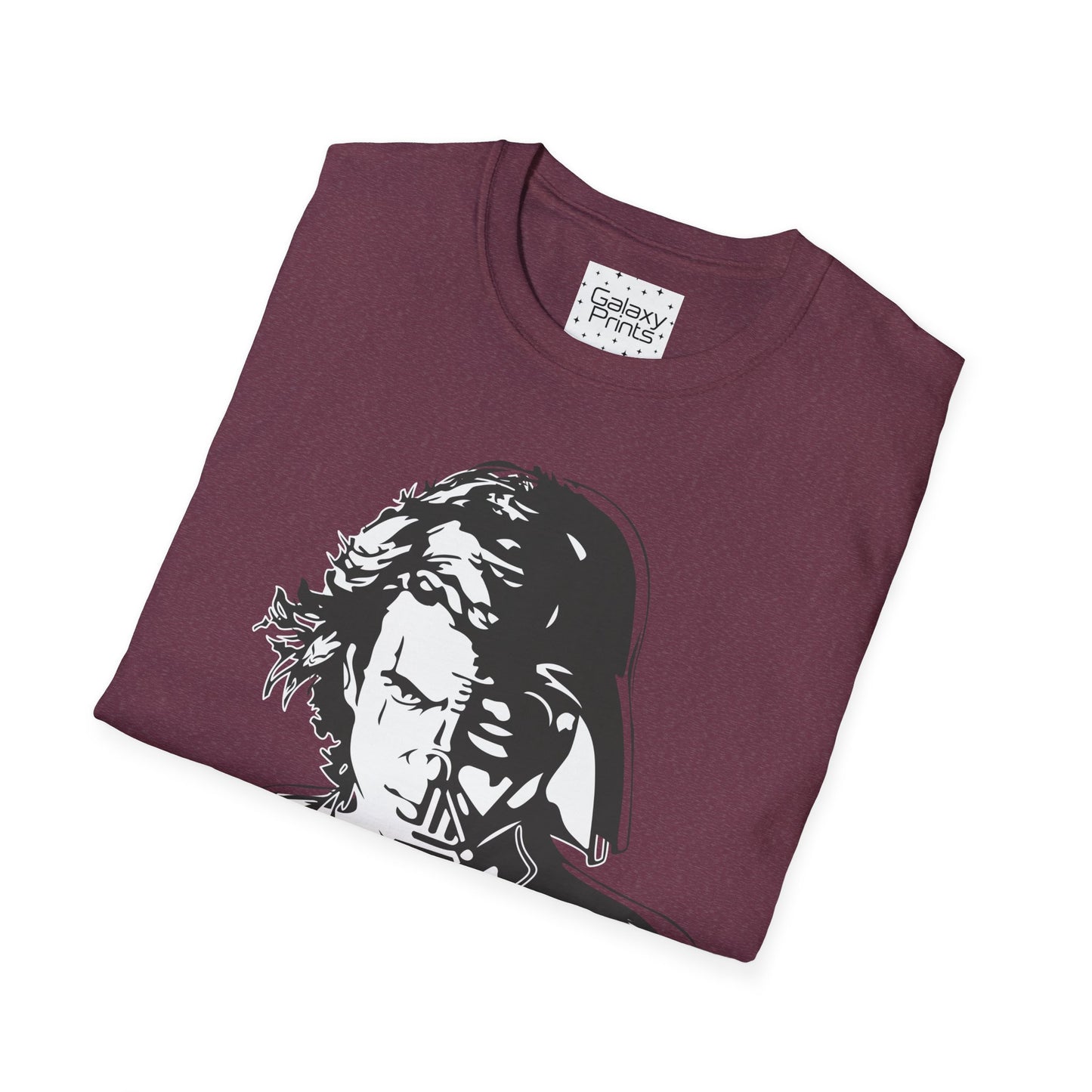 Star Wars Unisex T-Shirt - 'Aiken and Darth Struggle' Graphic Tee
