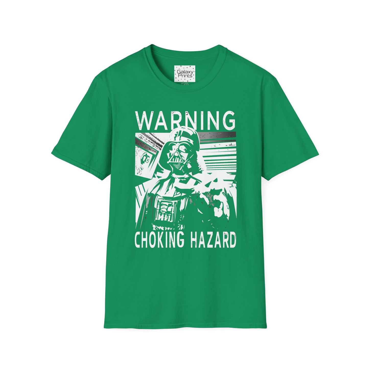 Star Wars Inspired Unisex T-Shirt - 'Choking Hazzard WARNING' Darth Vader Graphic Tee