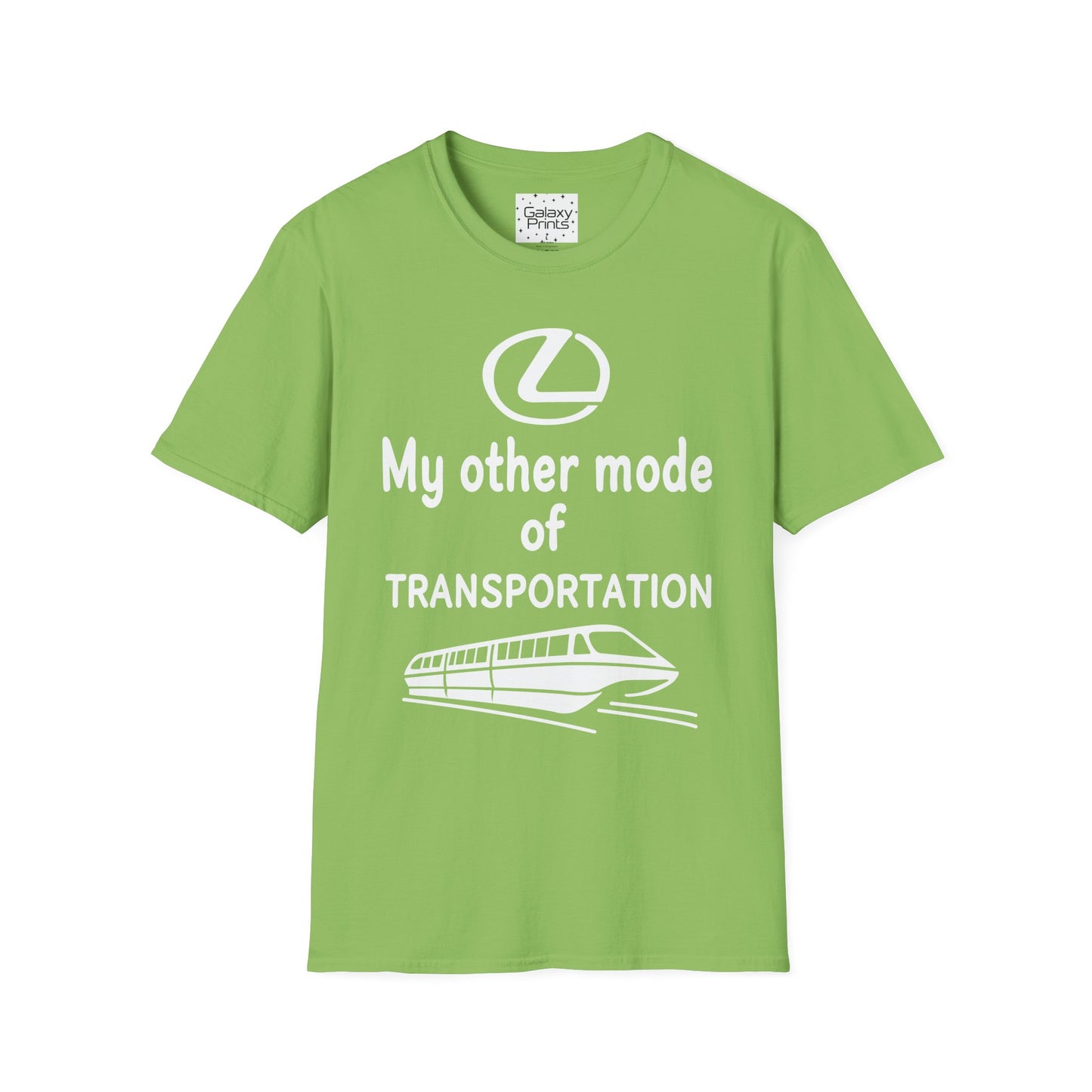 Unisex T-Shirt - DISNEY Inspired - 'Monorail - My other mode of Transportation - Lexus'