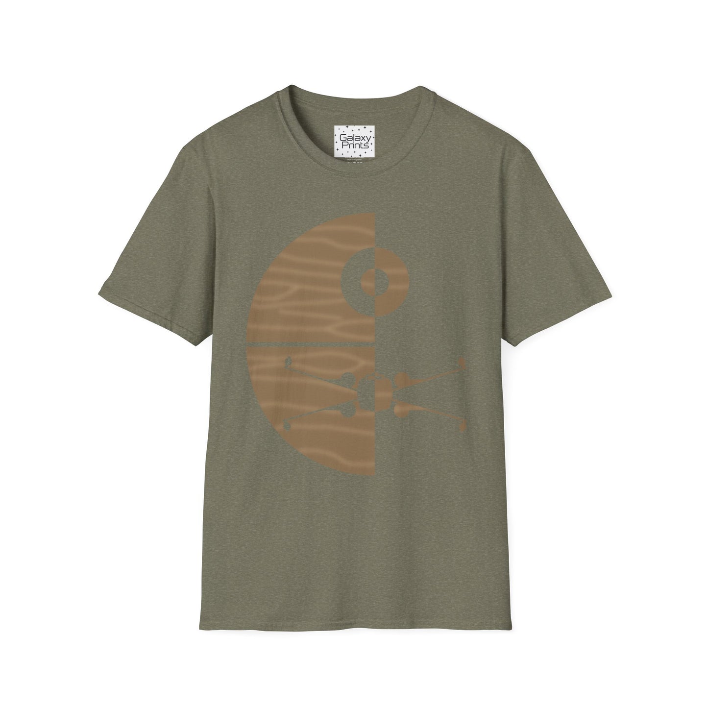 Star Wars Inspired Unisex T-Shirt - 'X-Wing Fighter & Death Star' Graphic Tee