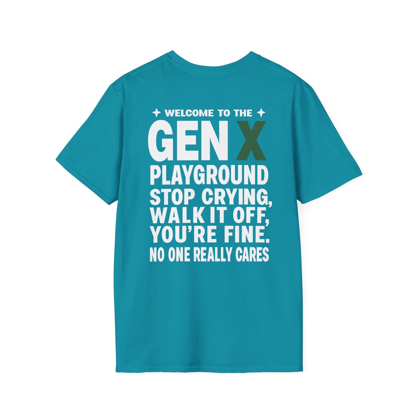 GEN X Inspired Unisex T-Shirt - 'GEN X PLAYGROUND 1965-1980'