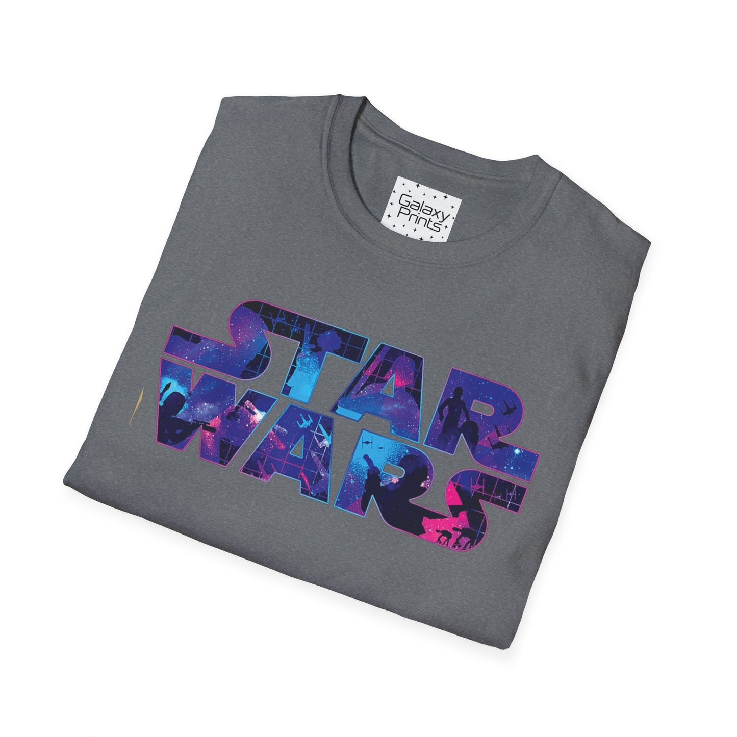 Star Wars Inspired Unisex T-Shirt - 'STAR WARS in Action' Graphic Tee