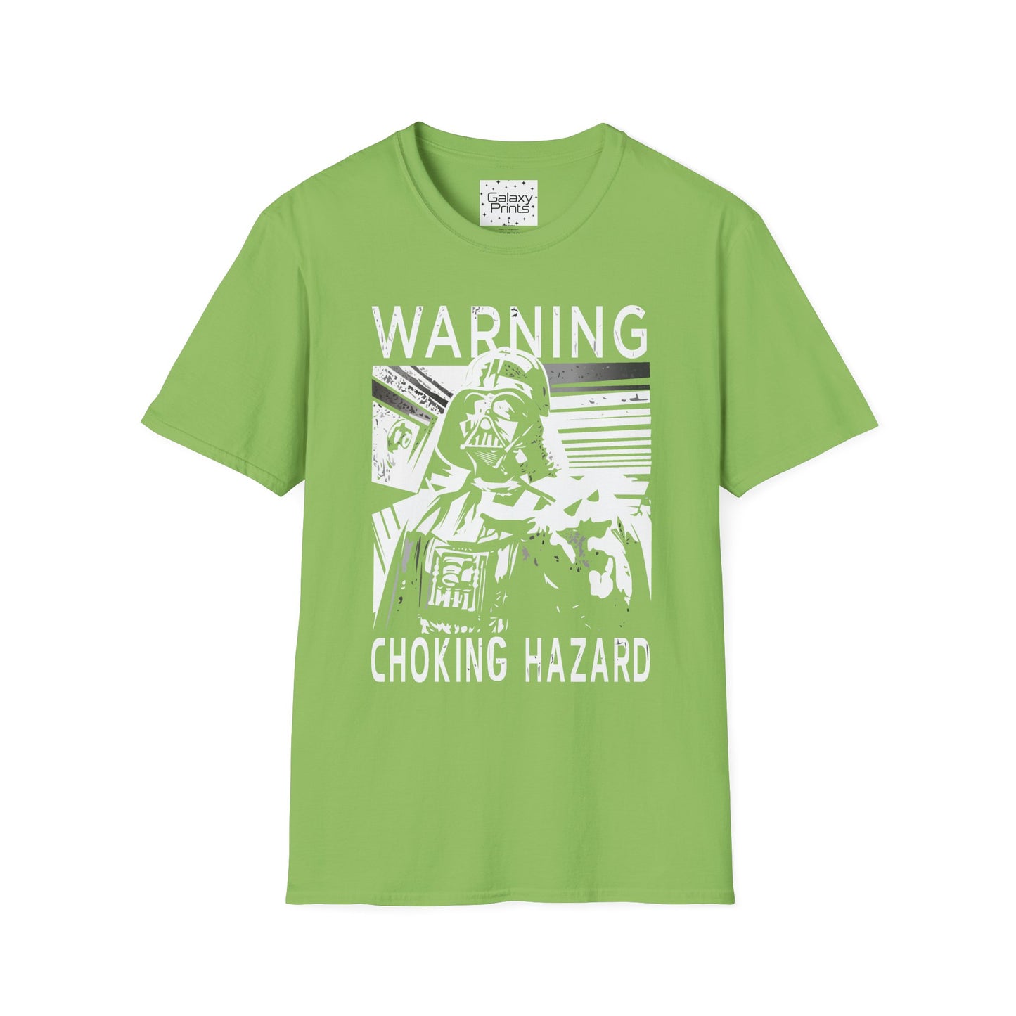 Star Wars Inspired Unisex T-Shirt - 'Choking Hazzard WARNING' Darth Vader Graphic Tee